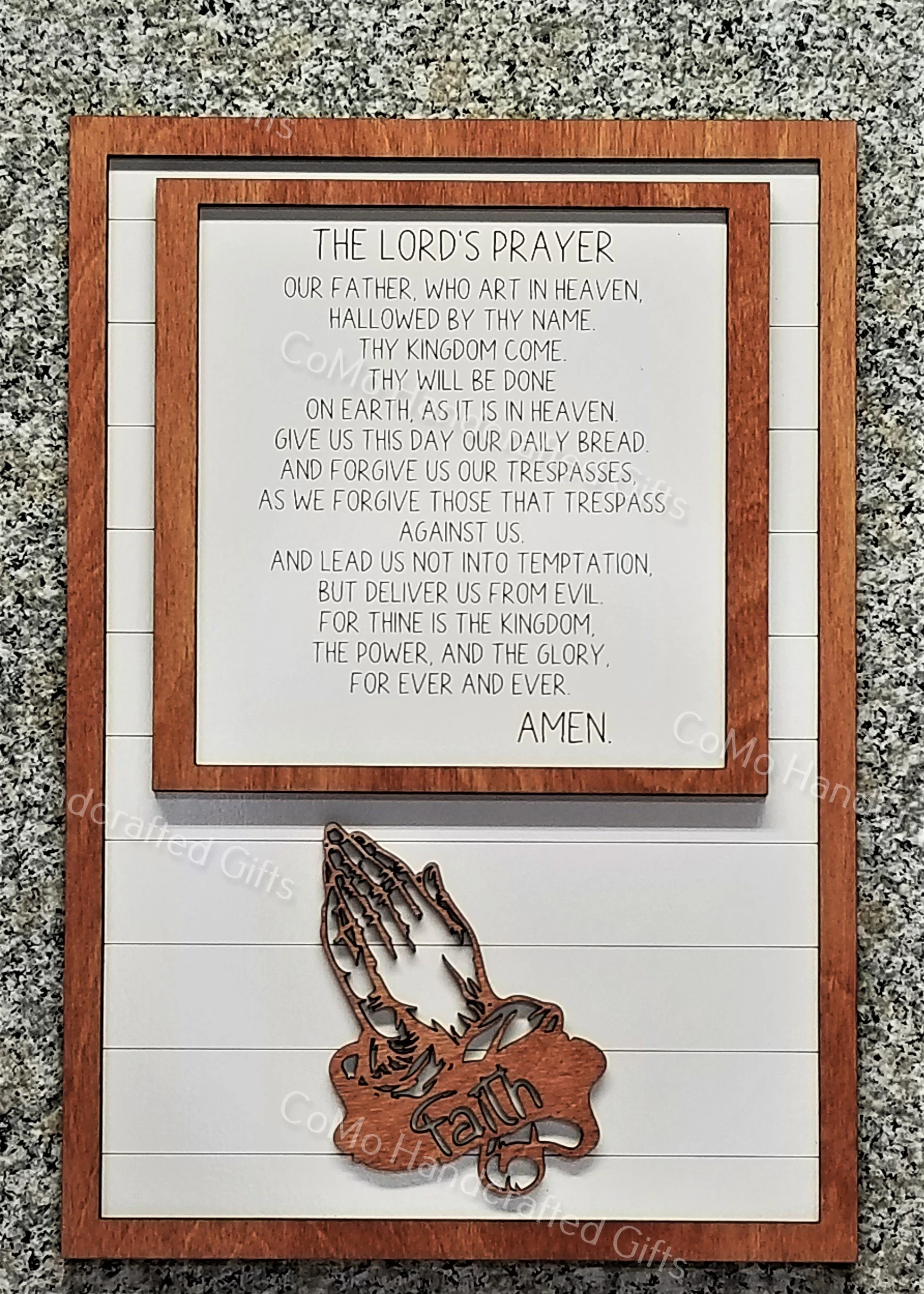 Lord's Prayer Wall Decor