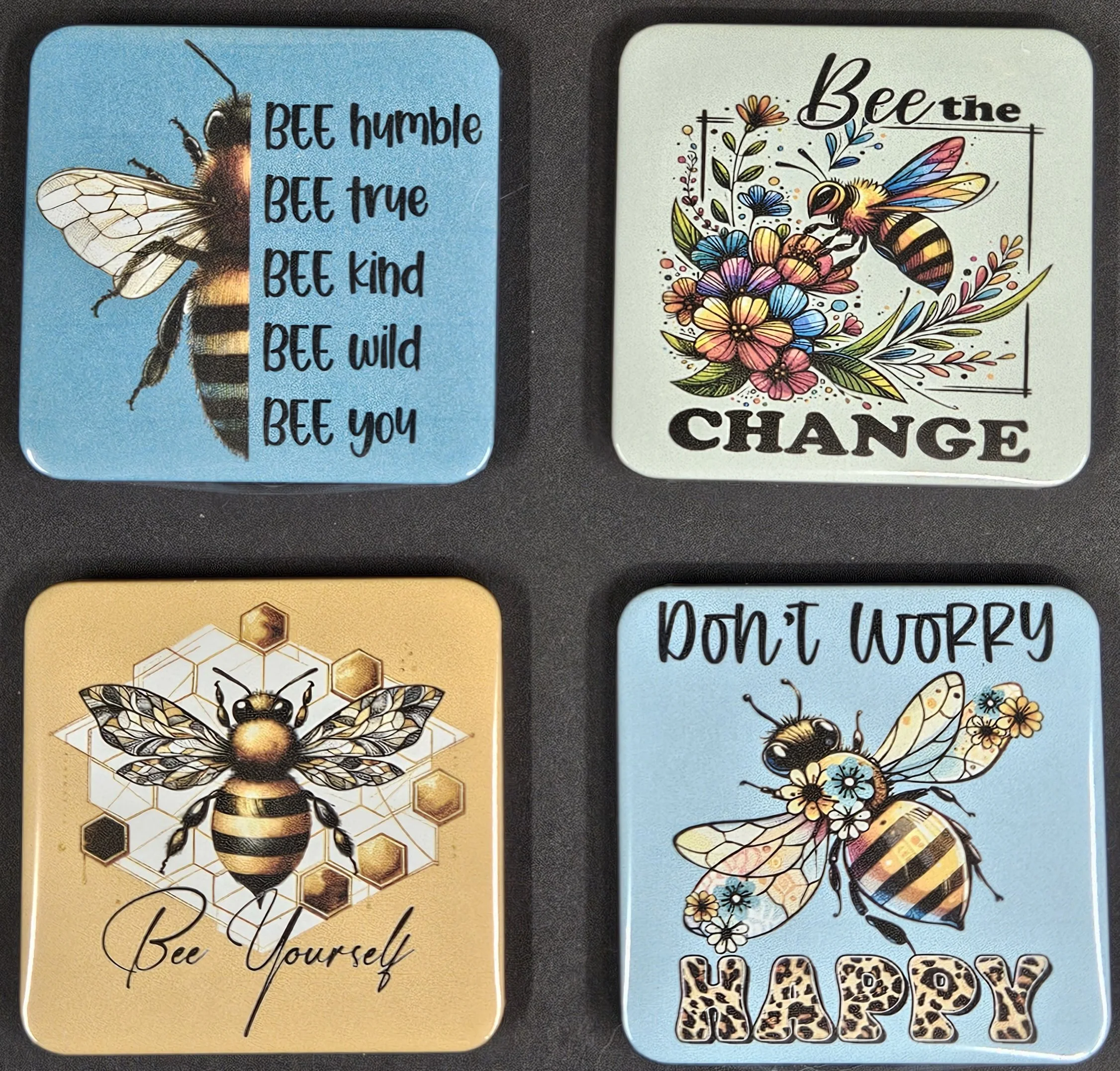 Set Of Four Refrigerator Magnets