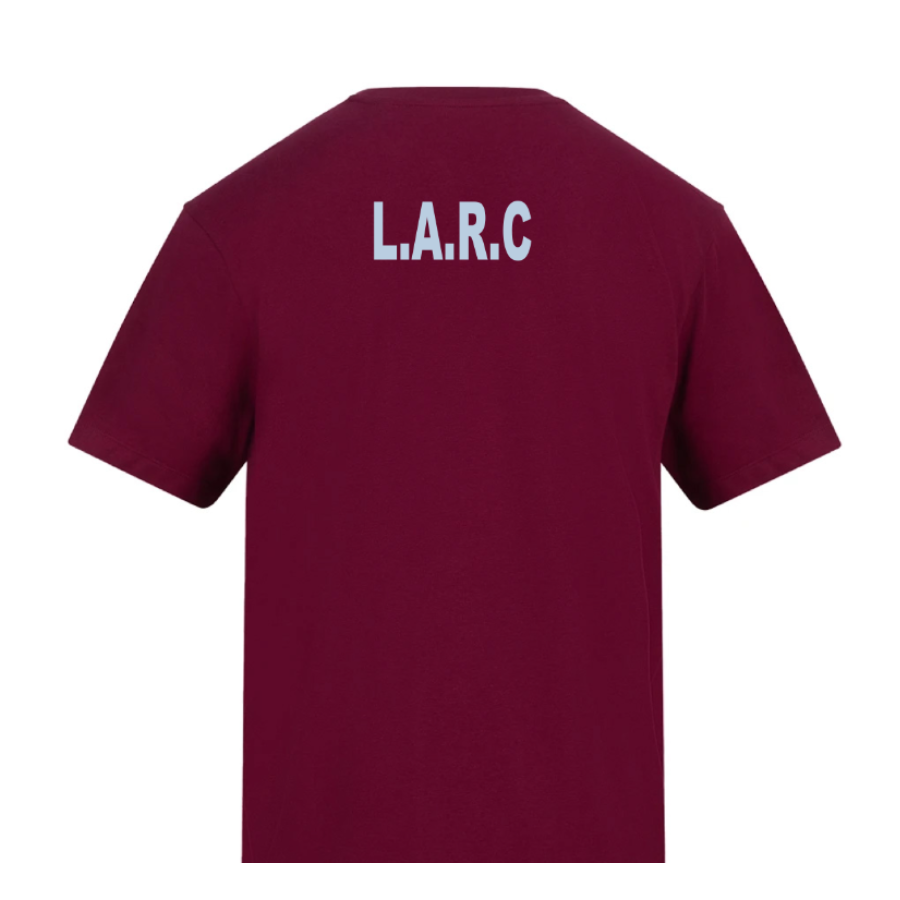 LARC-burgundy-t-shirt-back.png