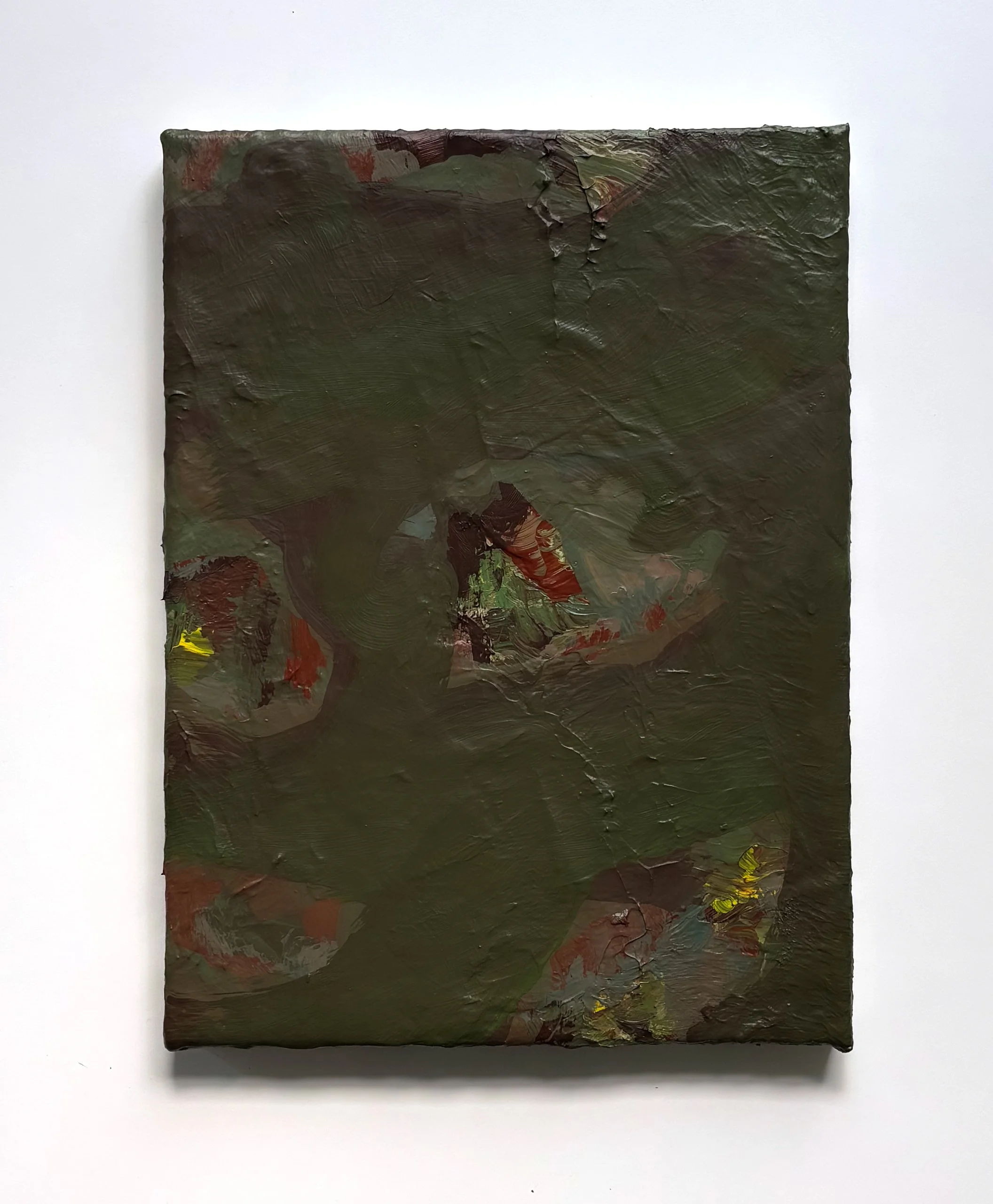 Frequented Spaces/acrylic on canvas/9x12 in./2026