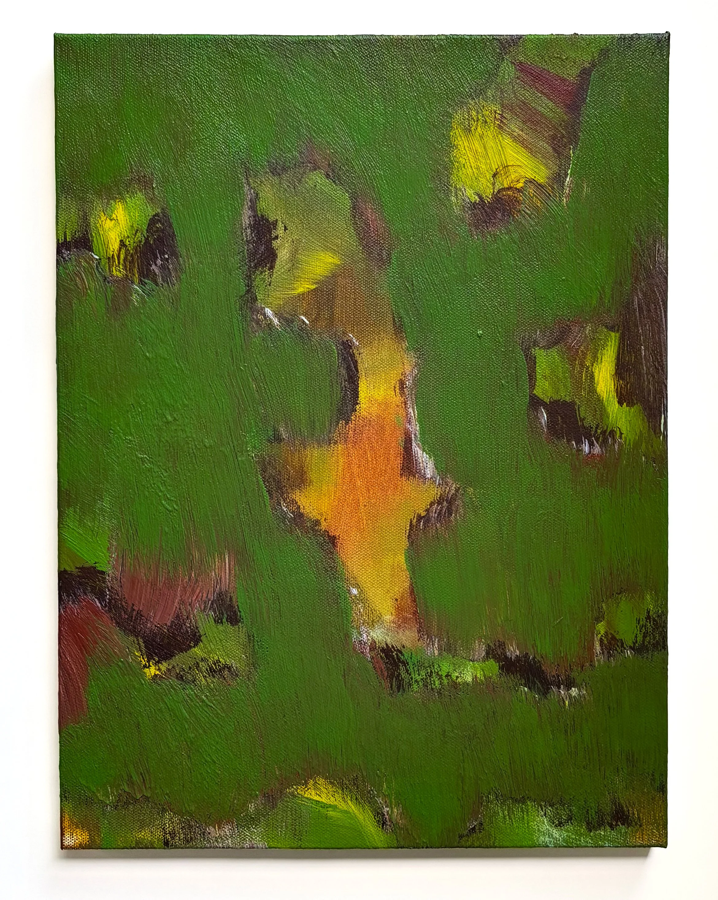 Impatience/acrylic on canvas/14x11 in./2025