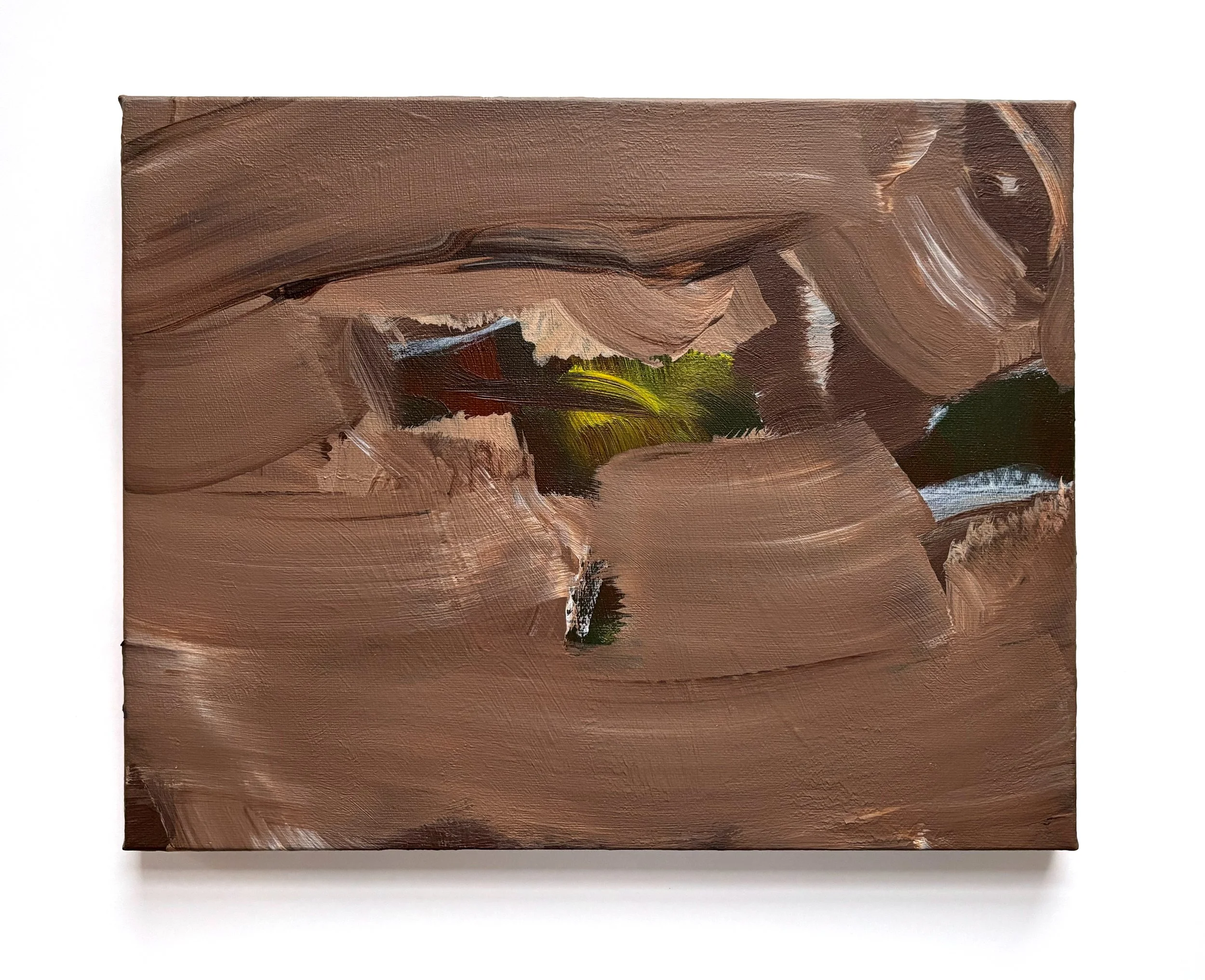 The Essence of Disguise/acrylic on canvas/12x16/2025