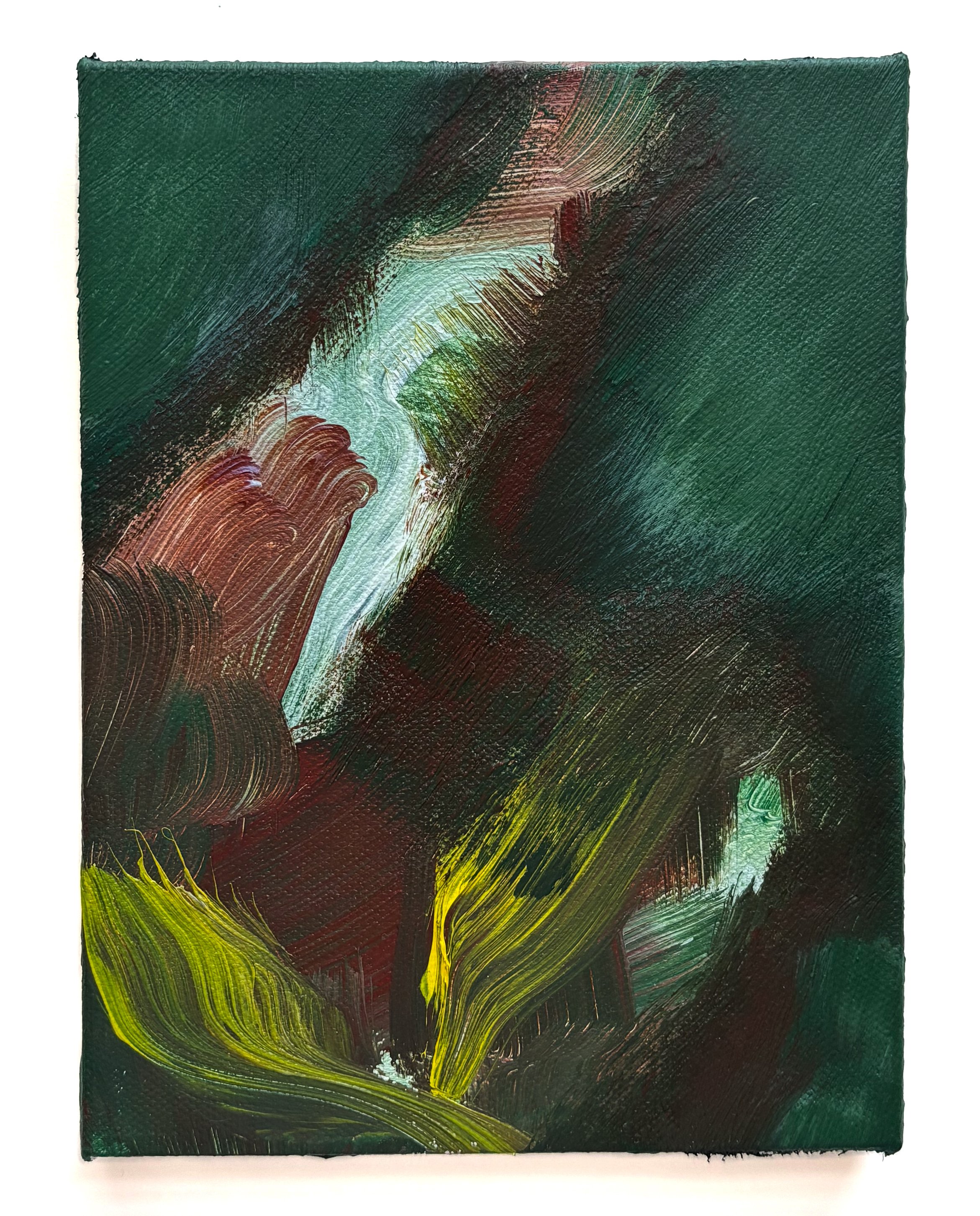 Going Over There Now/acrylic on canvas/8x6 in./2025