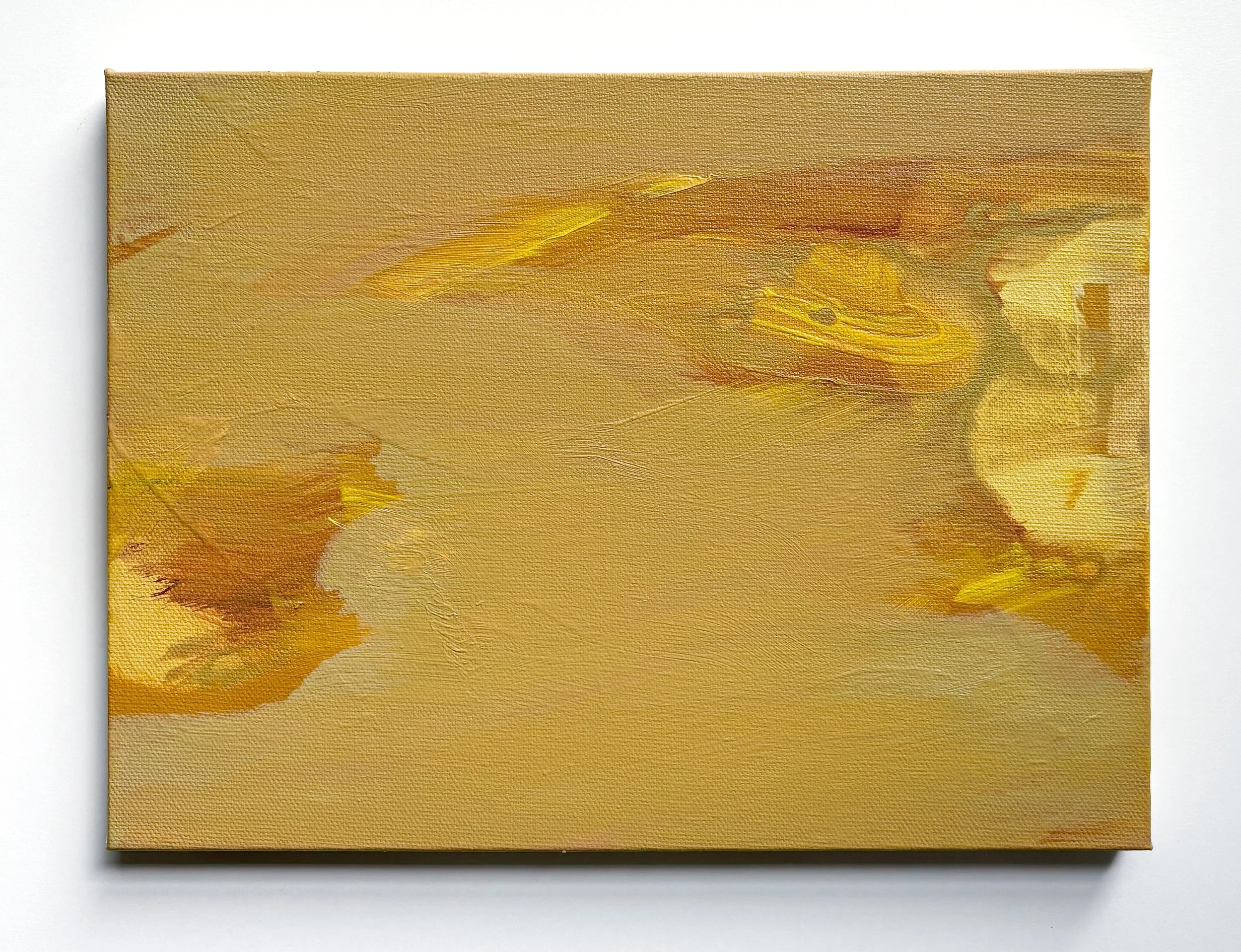 What Once Was/acrylic on canvas/9x12 in./2025