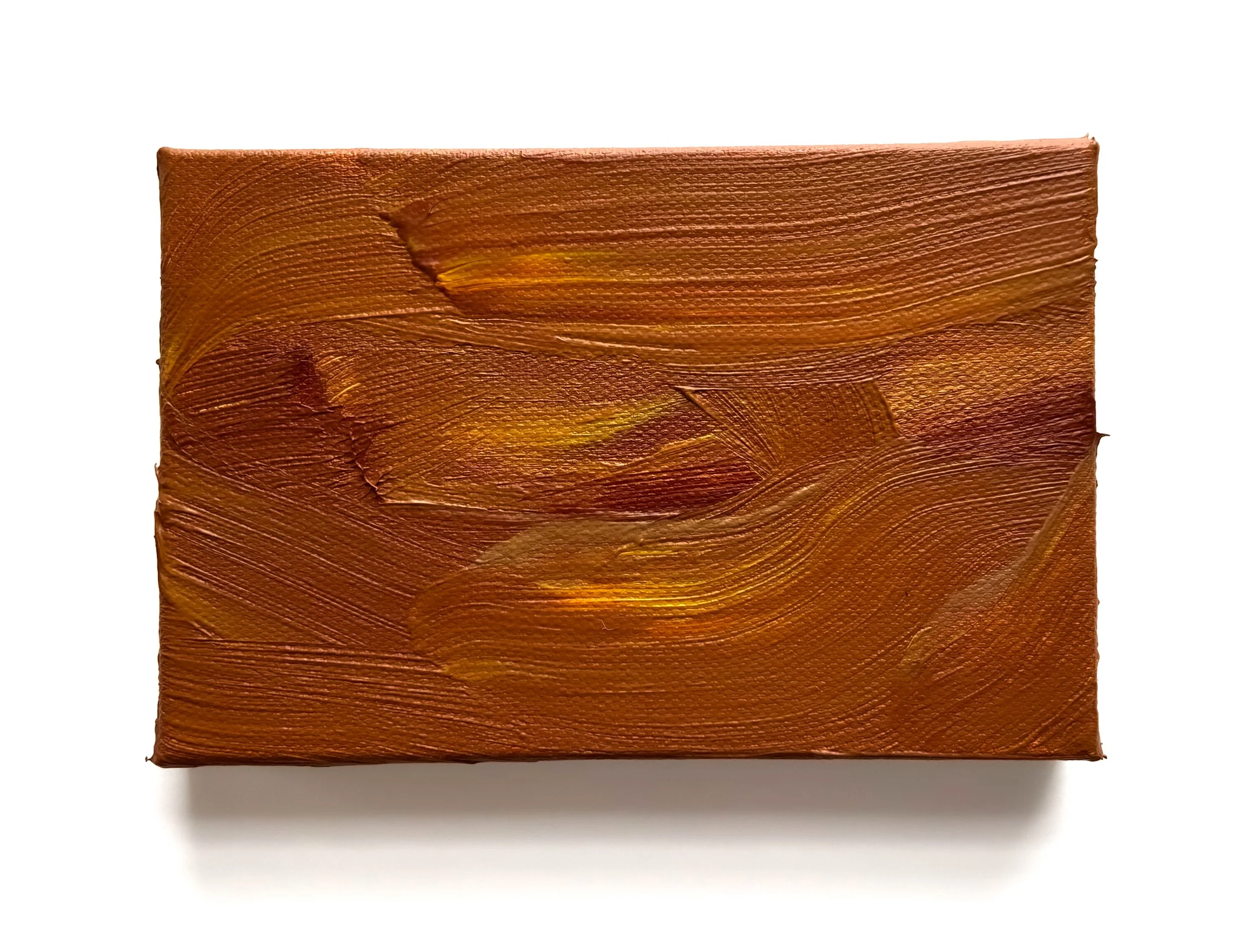 Dry Weather Season/acrylic on canvas/4x6 in./2026