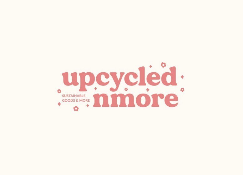 Love, love, LOVED this branding I did for @upcyclednmore ! Talk about an amazing client with a love for upcycling, sustainability, scrunchies and more! Give her a follow and get yourself some of the cute stuff she has coming to her shop!