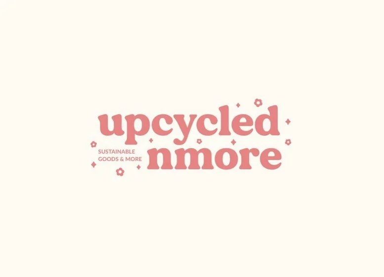 Love, love, LOVED this branding I did for @upcyclednmore ! Talk about an amazing client with a love for upcycling, sustainability, scrunchies and more! Give her a follow and get yourself some of the cute stuff she has coming to her shop!