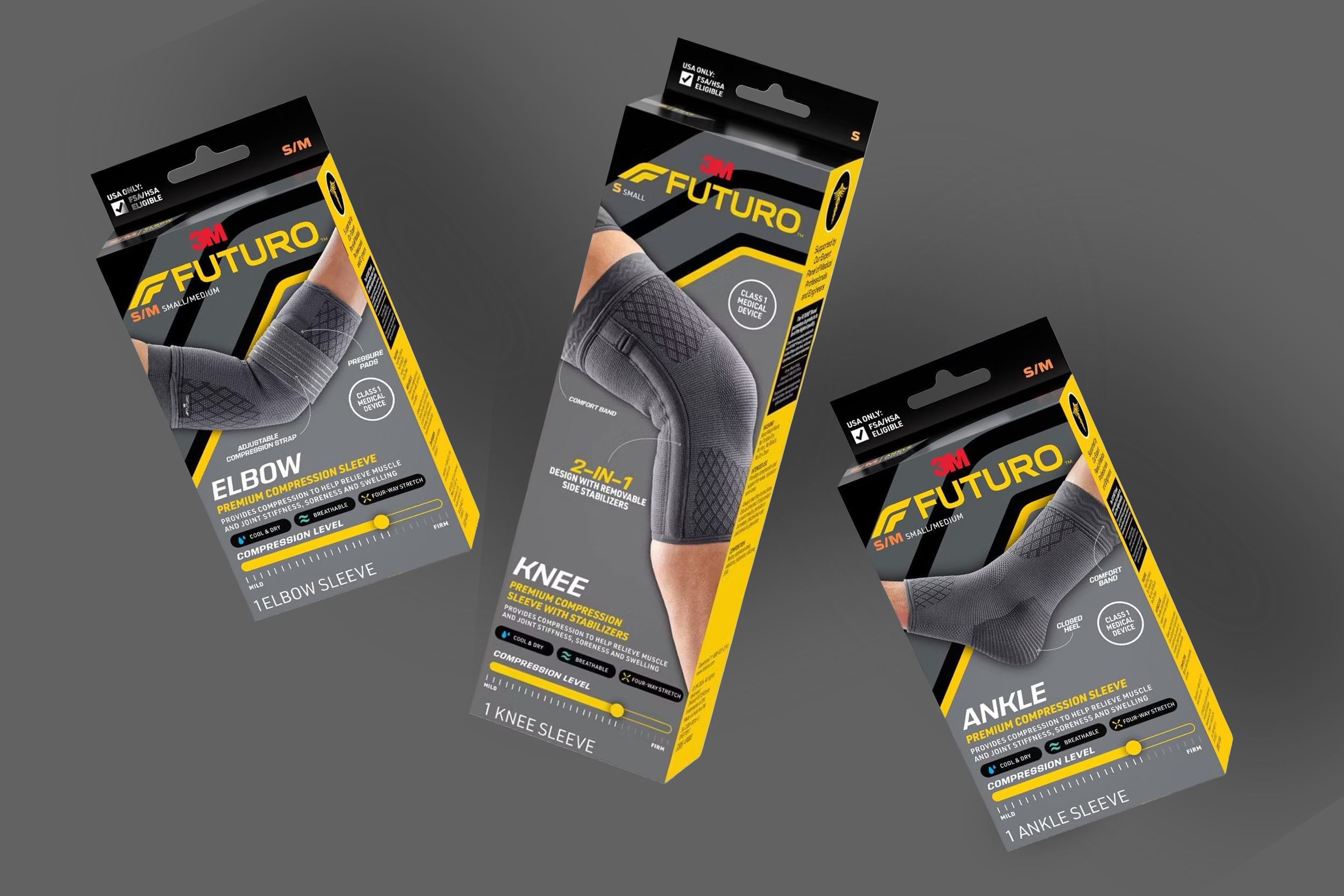 Futuro Premium Compression Packaging Redesign