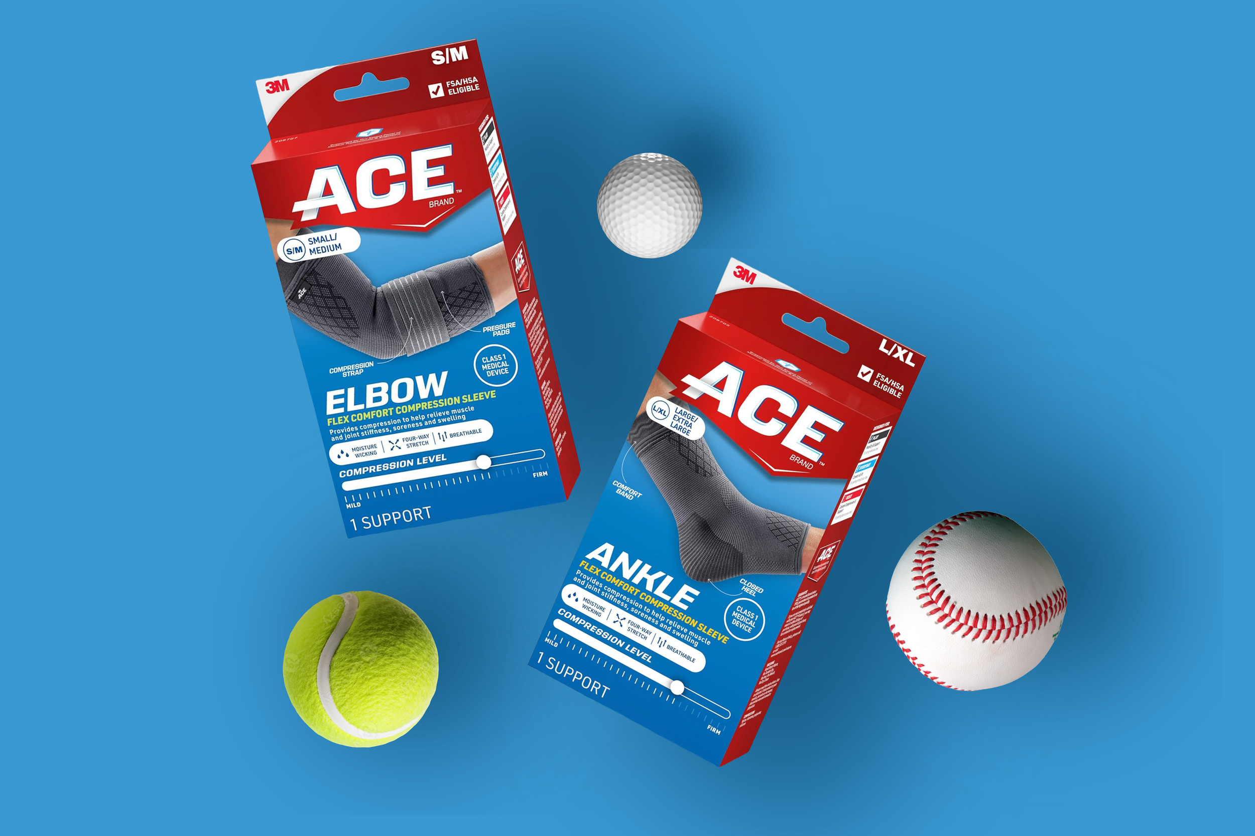 ACE Brand Flex Comfort Packaging Redesign