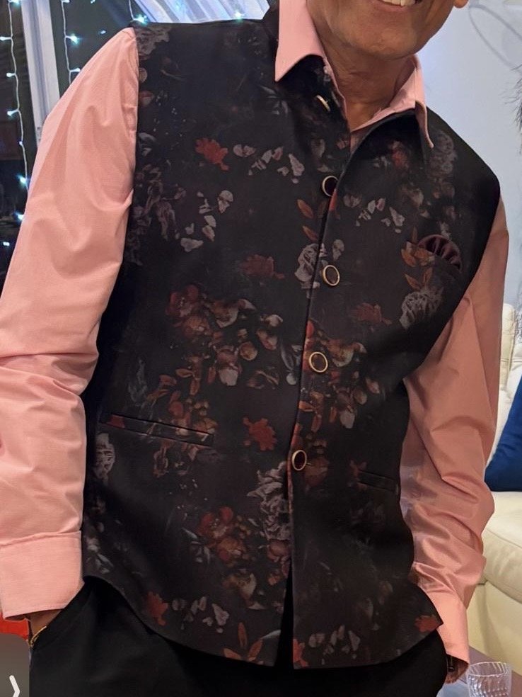 Shadow Floral Waistcoat [S/38]