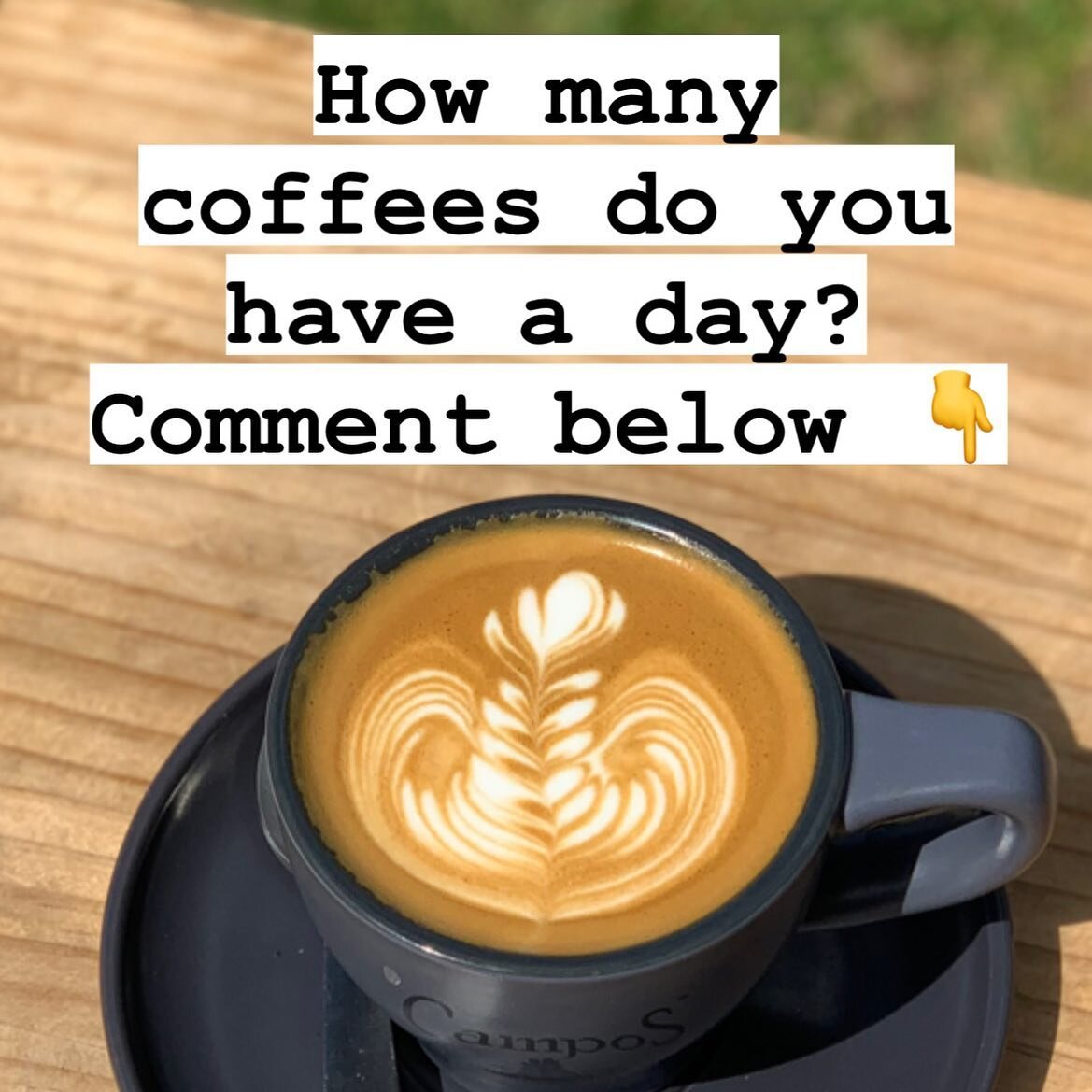 We&rsquo;re interested to hear how many you guys have! 

Anywhere between 1 and 8 is fine 😂

#shellharbour #shellharbourvillage #wollongong #calderwoodvalley #specialtycoffee #coffee #visitnsw #camposcoffee #campos #beanroasted #riverinamilk #single