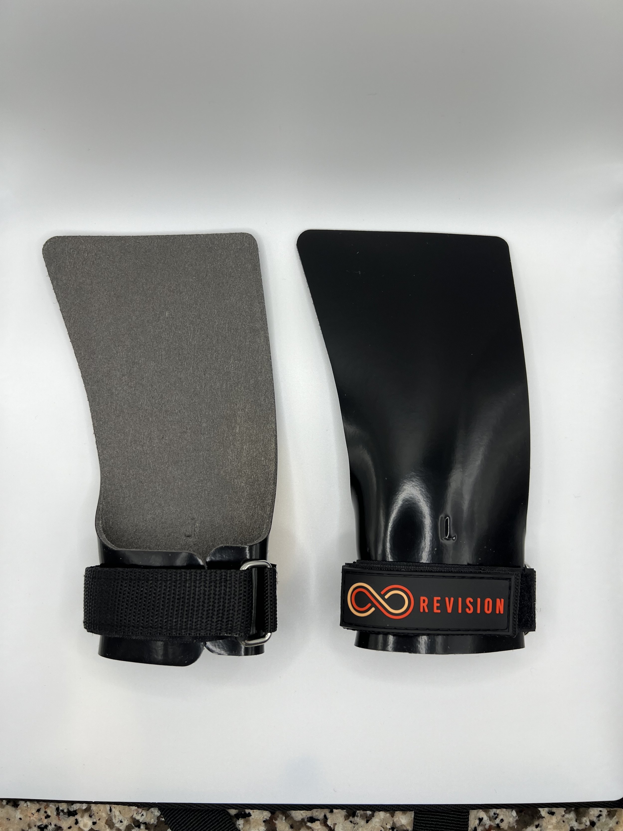 Revision Barbells Black Gymnastics Silicone Grips