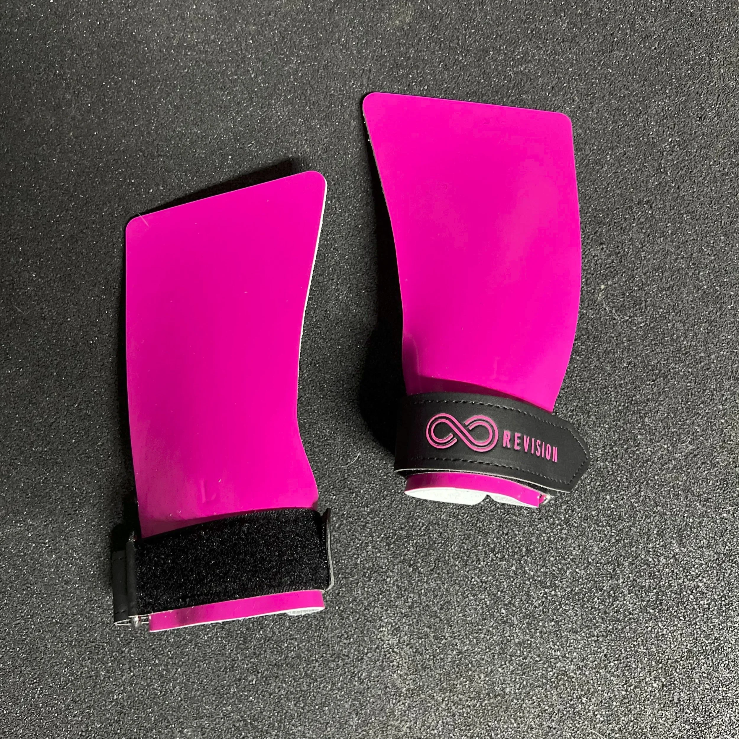 Revision Barbells Silicone Gymnastics Hand Grips Pink CrossFit Open Muscle Ups Pull Ups Toes 2 Bar