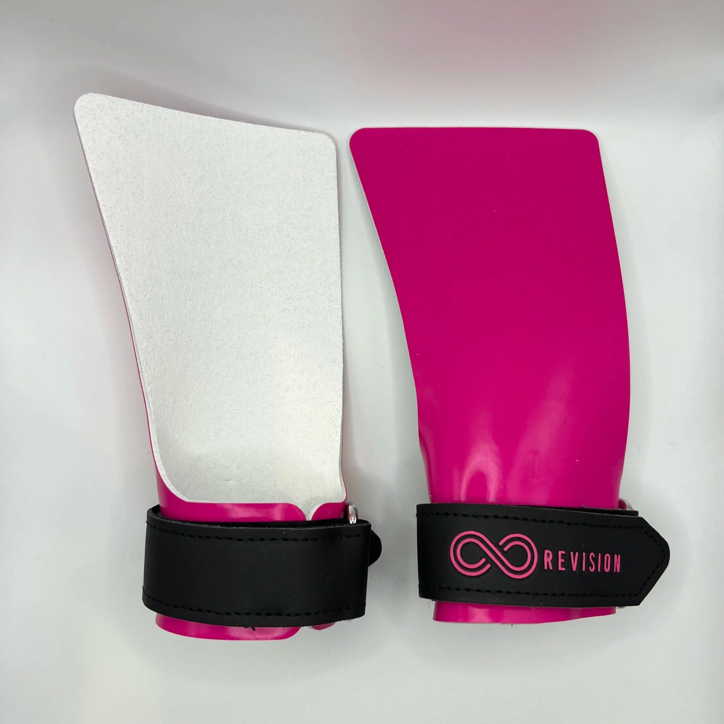 Revision Barbells Silicone Gymnastics Hand Grips Pink CrossFit Open Muscle Ups Pull Ups Toes 2 Bar