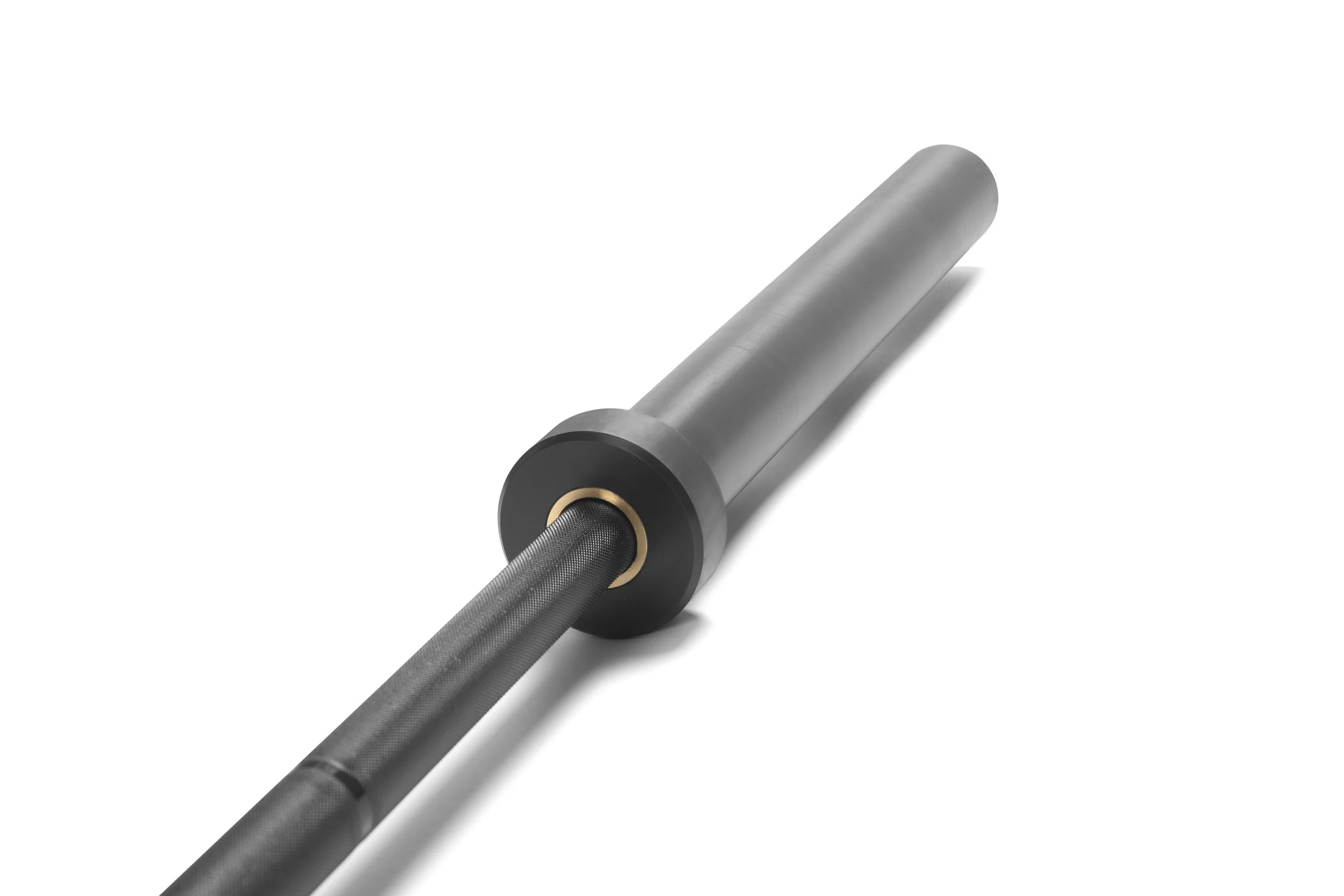 Revision Barbells 20kg Black Chrome Weightlifting Training Moody Barbell No Center Knurling