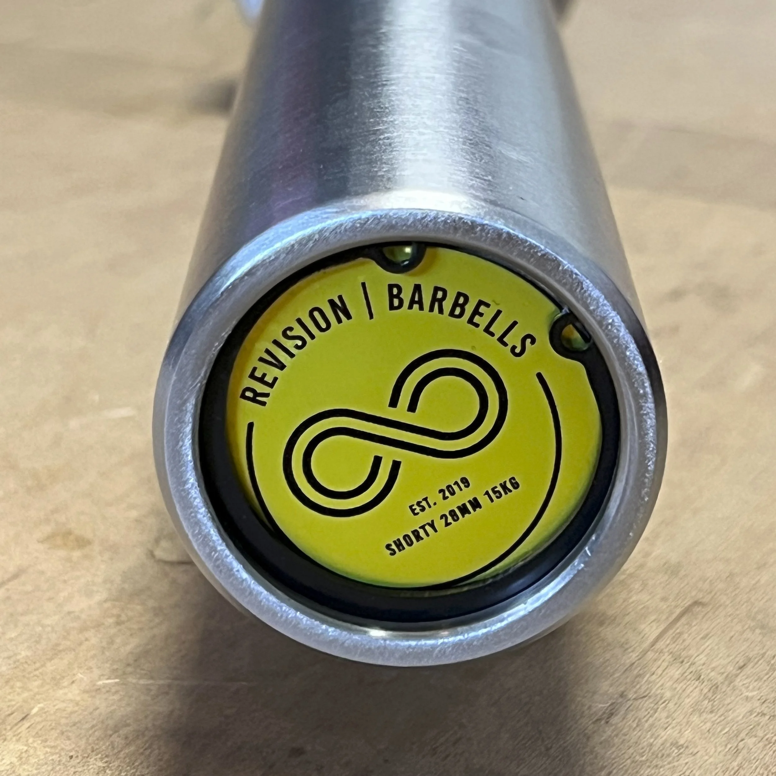 Revision 35lb Chrome Shorty Barbell