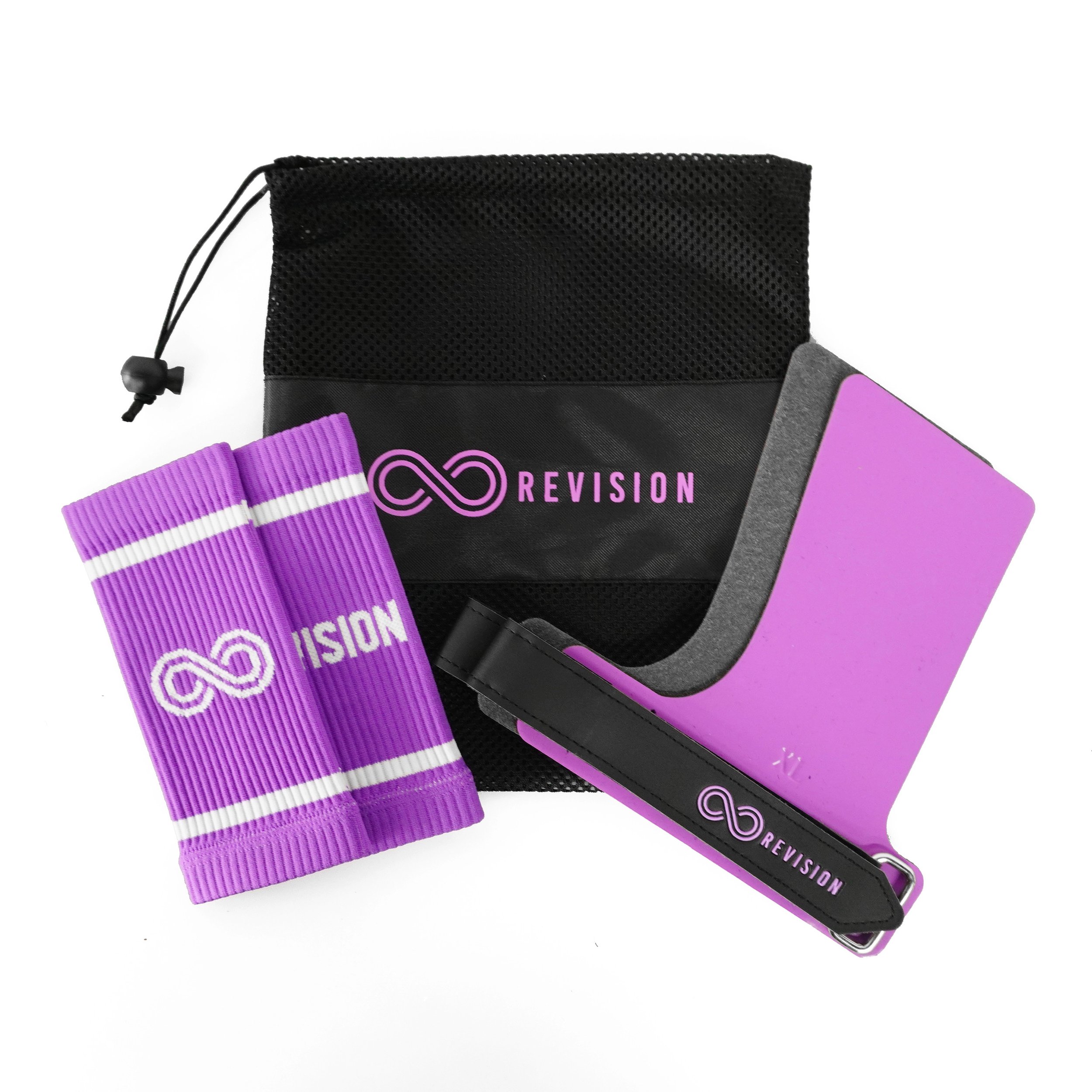 Revision Barbells Purple Gymnastics Silicone Grips 2.0