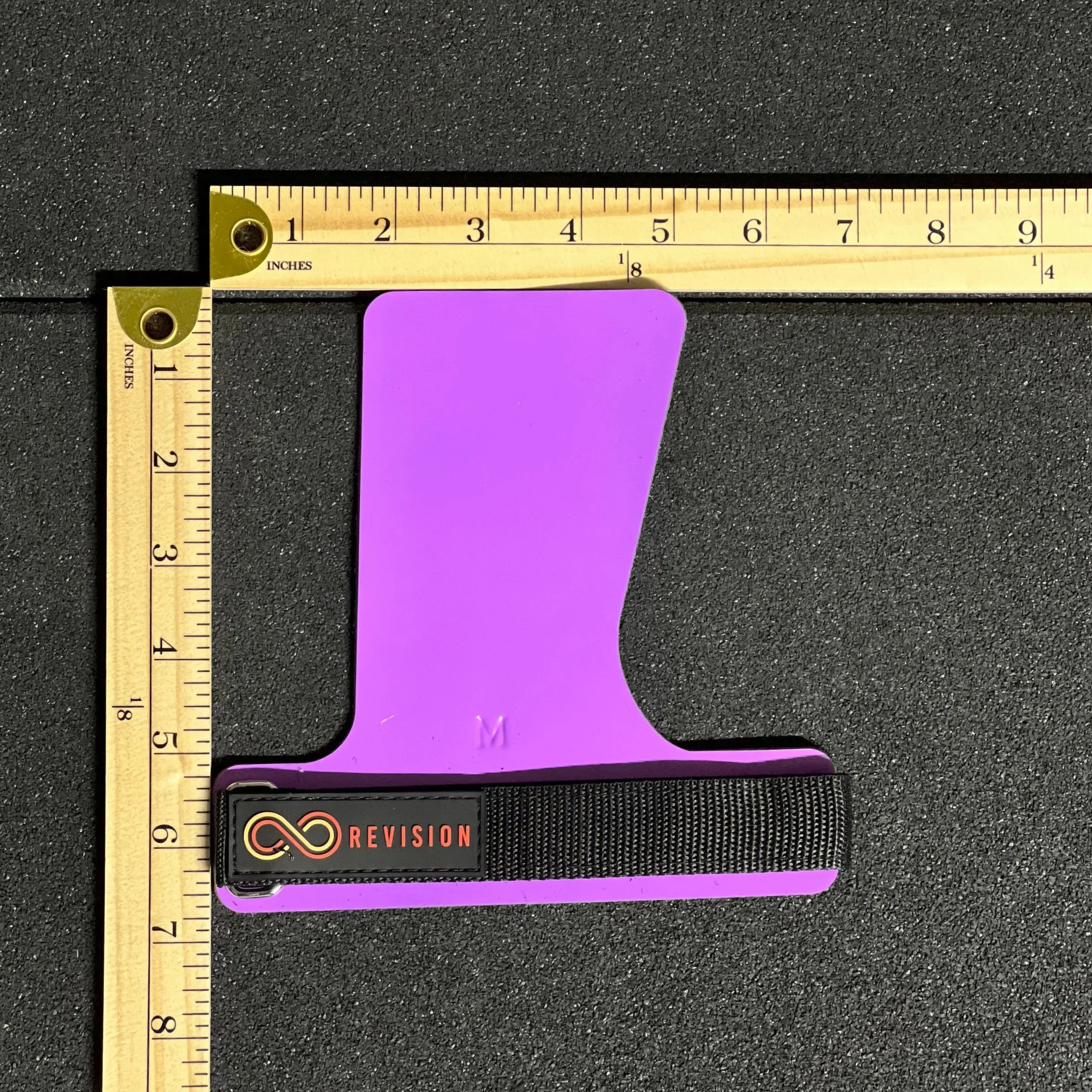 Revision Barbells Silicone Gymnastics Hand Grips Purple CrossFit Open Muscle Ups Pull Ups Toes 2 Bar