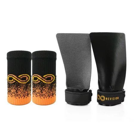 Revision Barbells Black Gymnastics Silicone Grips 2.0