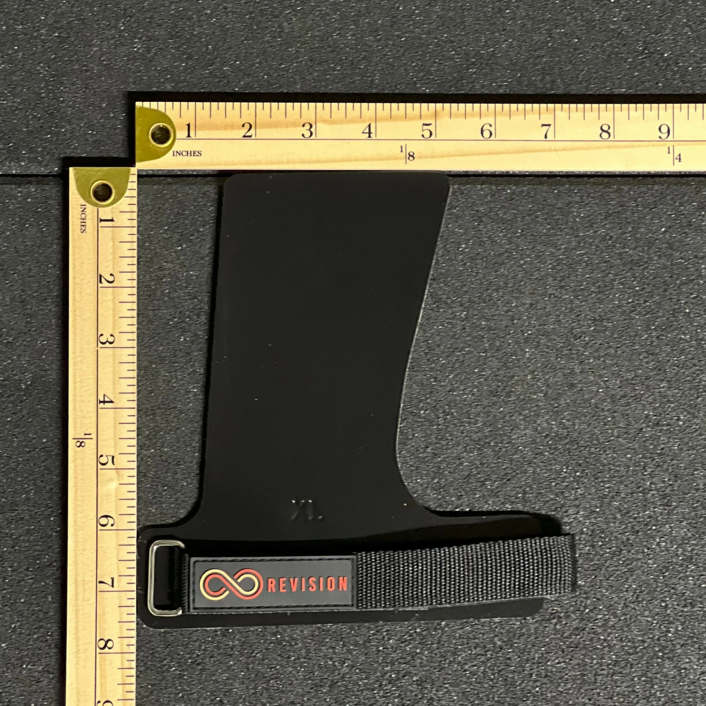 Revision Barbells Silicone Gymnastics Hand Grips Black CrossFit Open Muscle Ups Pull Ups Toes 2 Bar