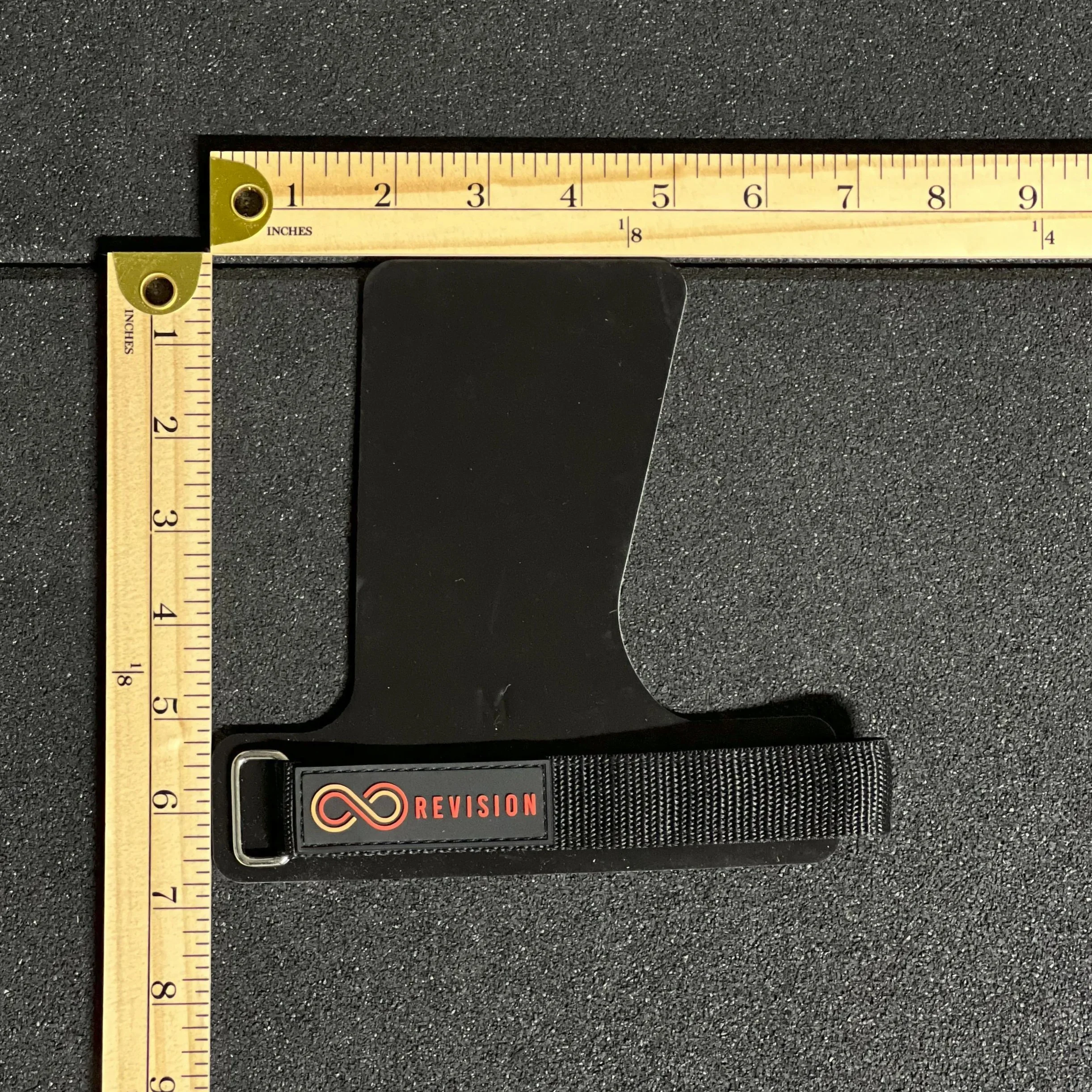 Revision Barbells Silicone Gymnastics Hand Grips Black CrossFit Open Muscle Ups Pull Ups Toes 2 Bar