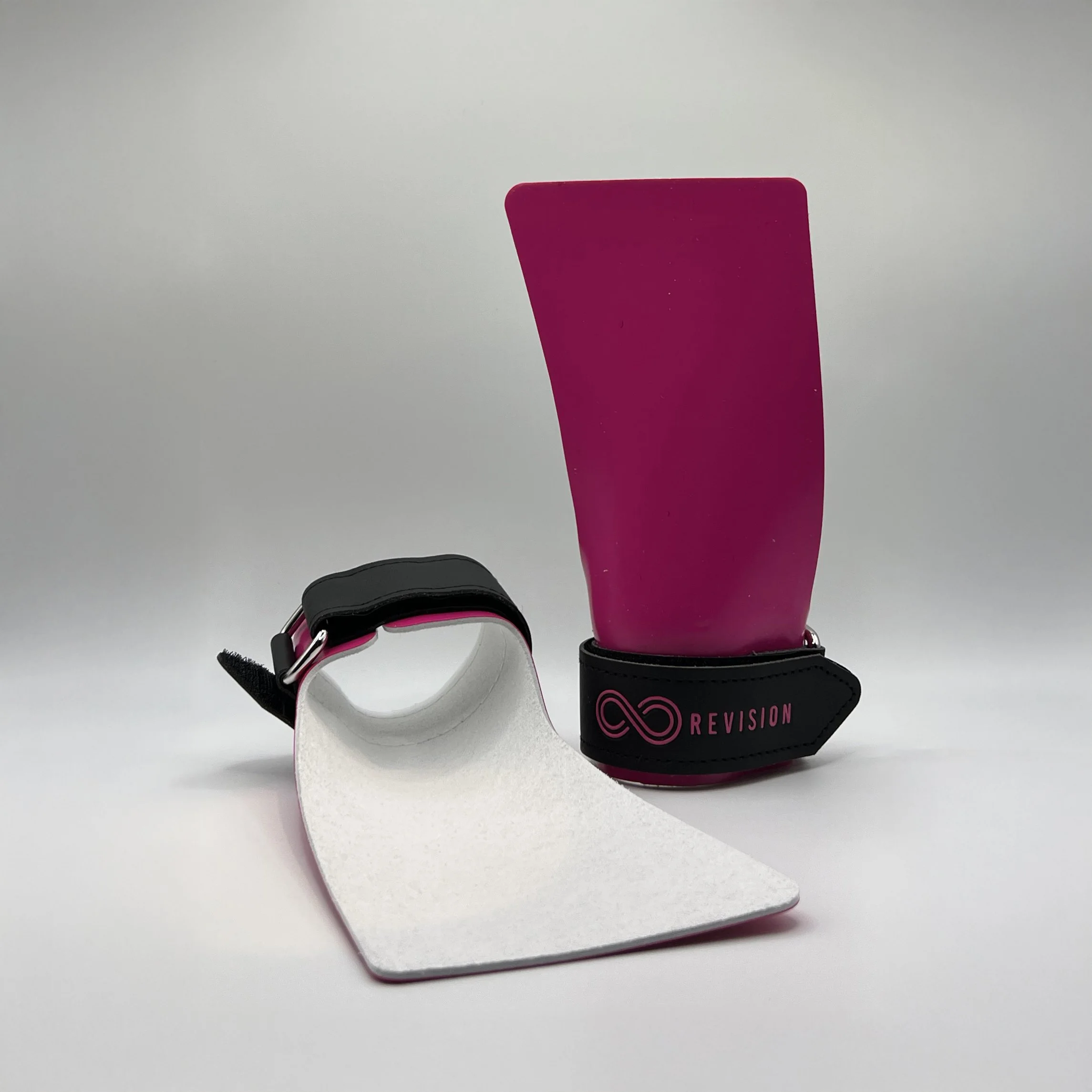 Revision Barbells Silicone Gymnastics Hand Grips Pink CrossFit Open Muscle Ups Pull Ups Toes 2 Bar