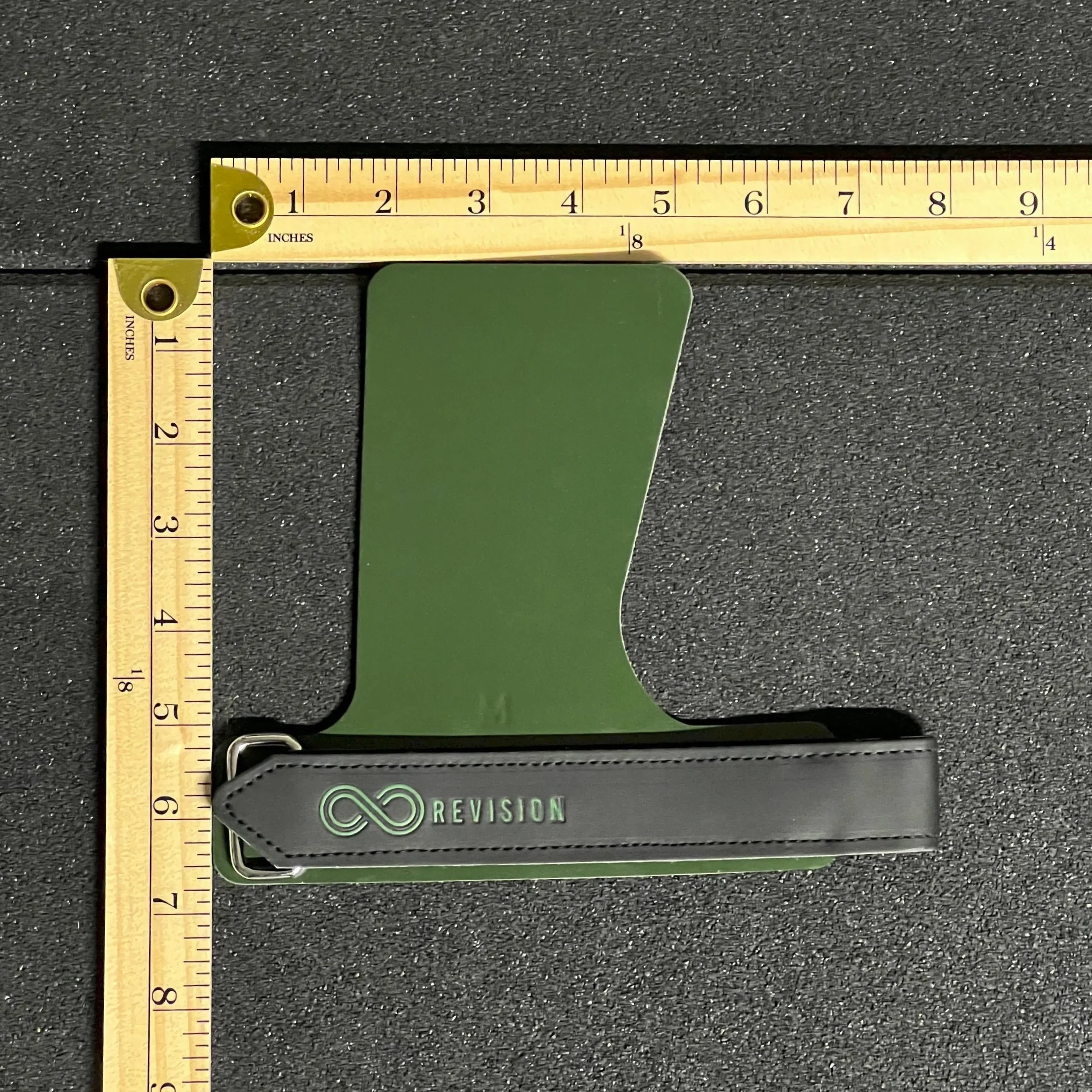 Revision Barbells Silicone Gymnastics Hand Grips Military Green CrossFit Open Muscle Ups Pull Ups Toes 2 Bar