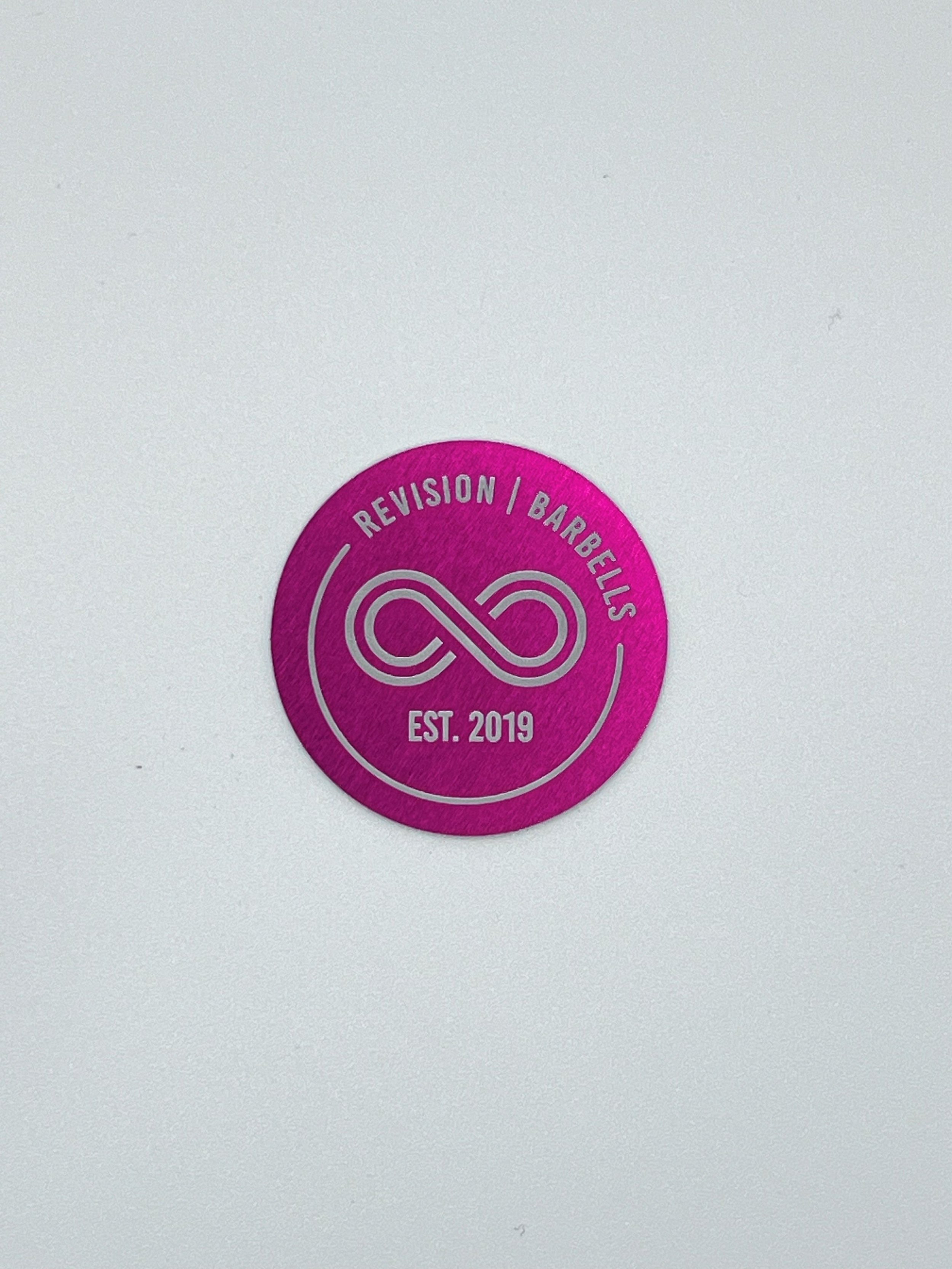 Revision Custom Pink Barbell End Caps