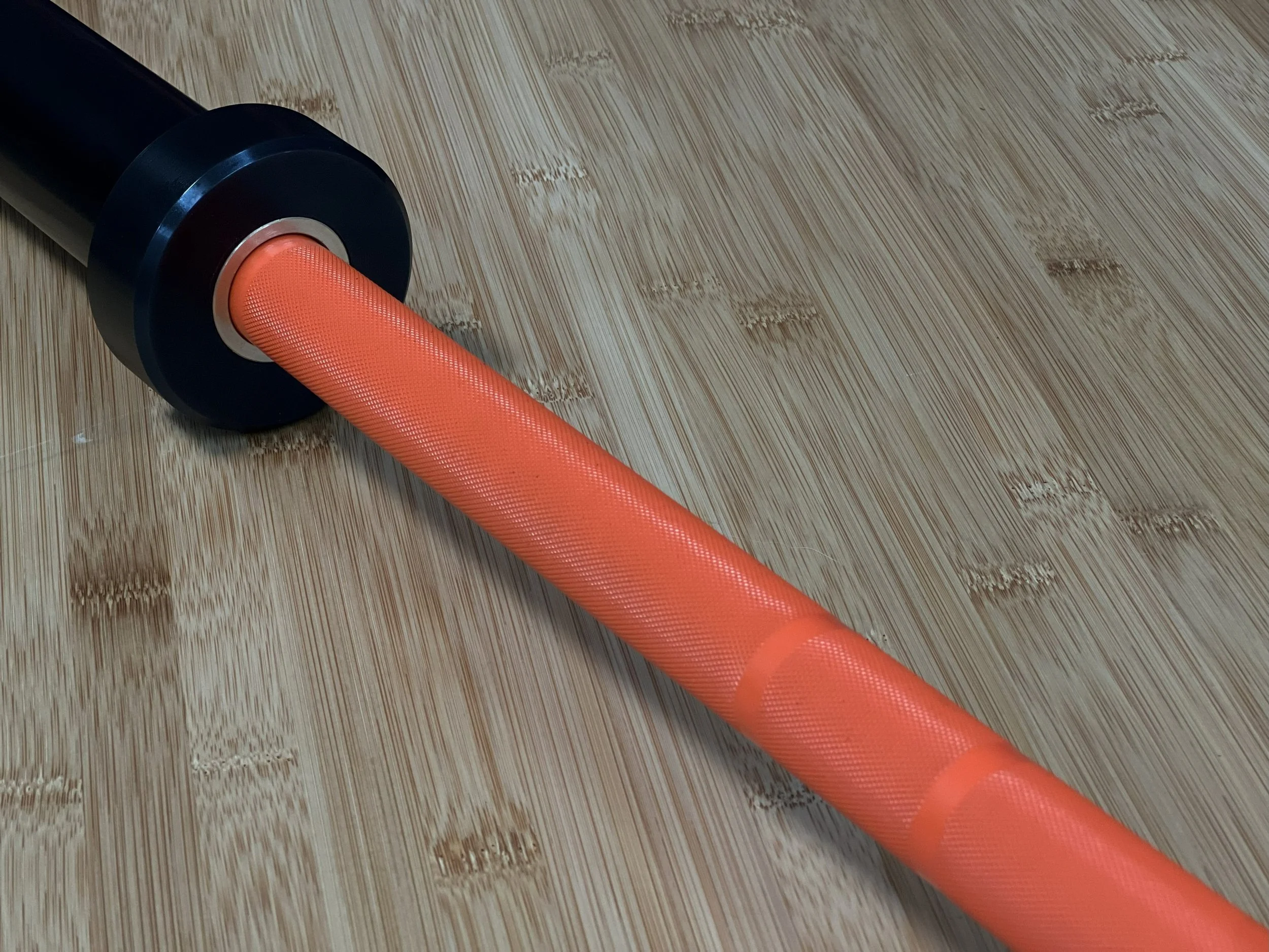 Revision 35lb Cerakote Orange Mimi Barbell CrossFit Olympic Needle Bearing