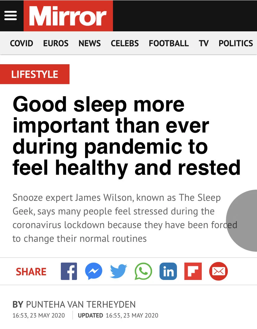 Don't let sleep stress you out