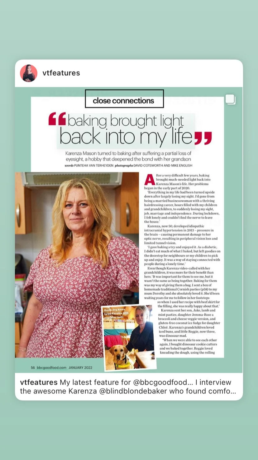 Baking brought light back into my life