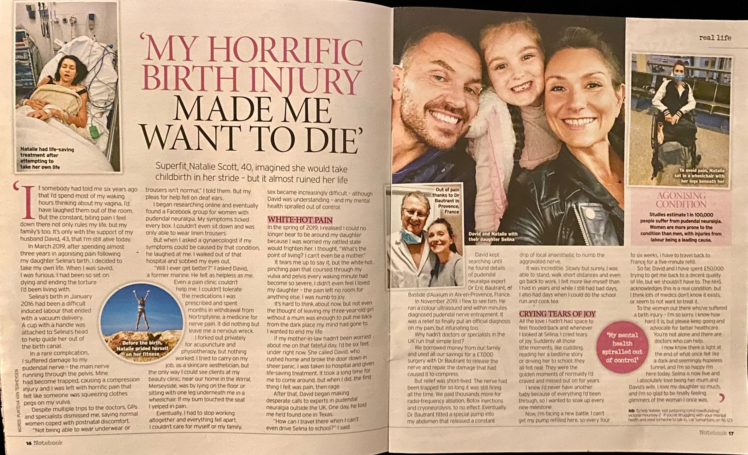 Suicidal after birth