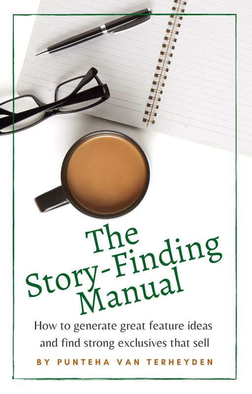 Book cover of The Story-Finding Manual by Punteha van Terheyden