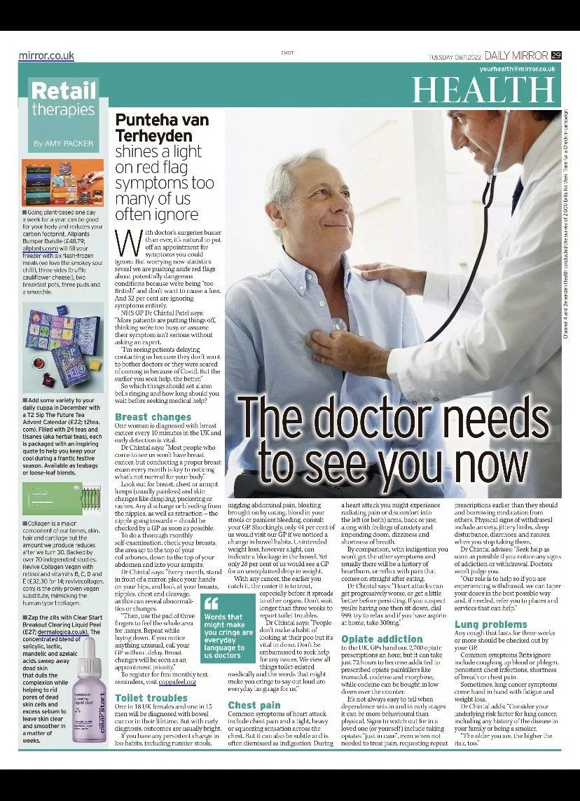 Patients ignoring illness