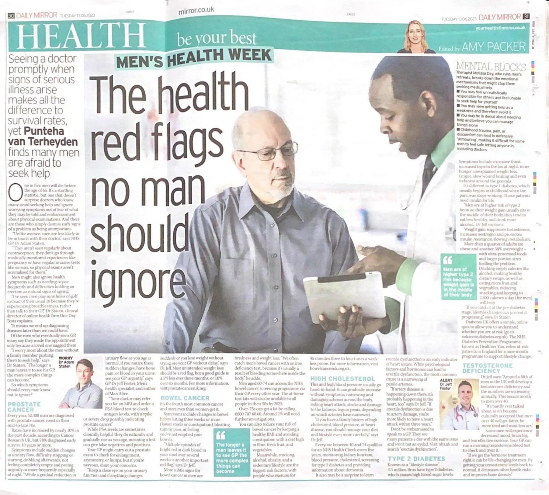 Health red flags for men