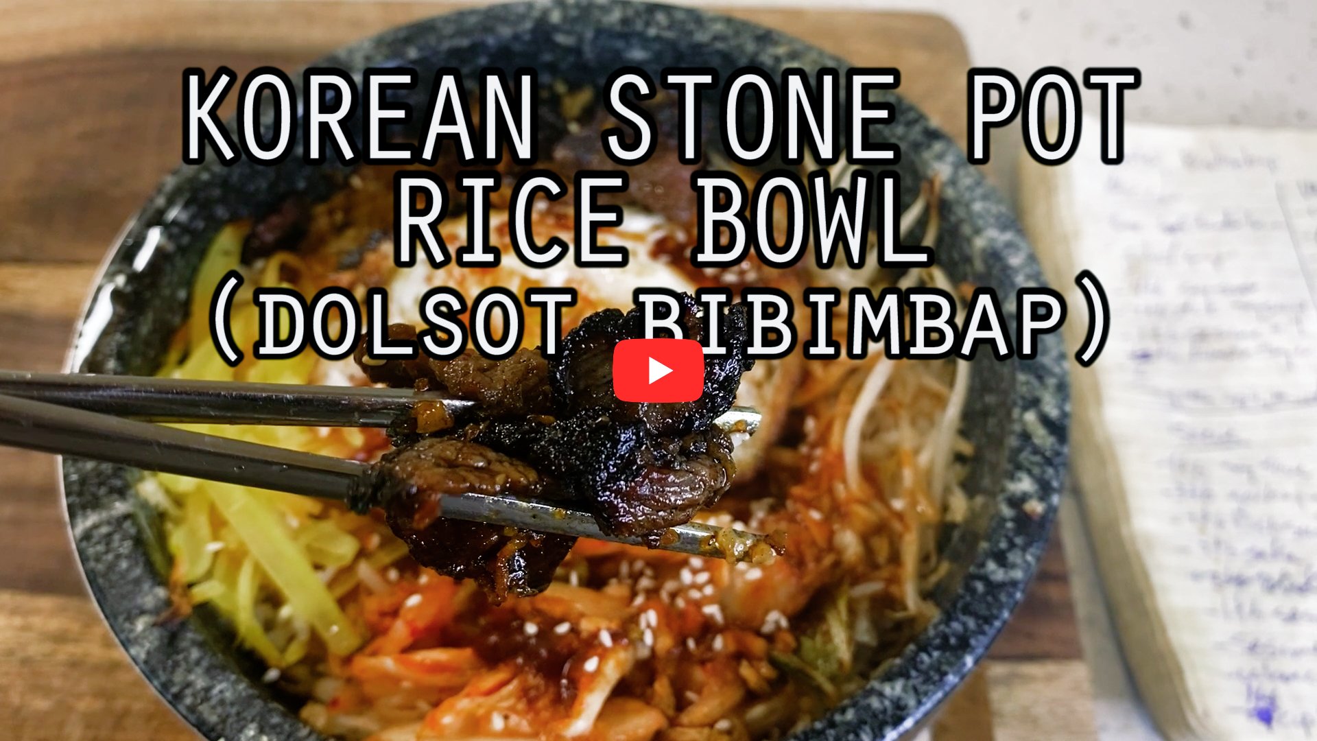 Korean Stone Pot Rice Bowl (Dolsot Bibimbap) — Woo Can Cook