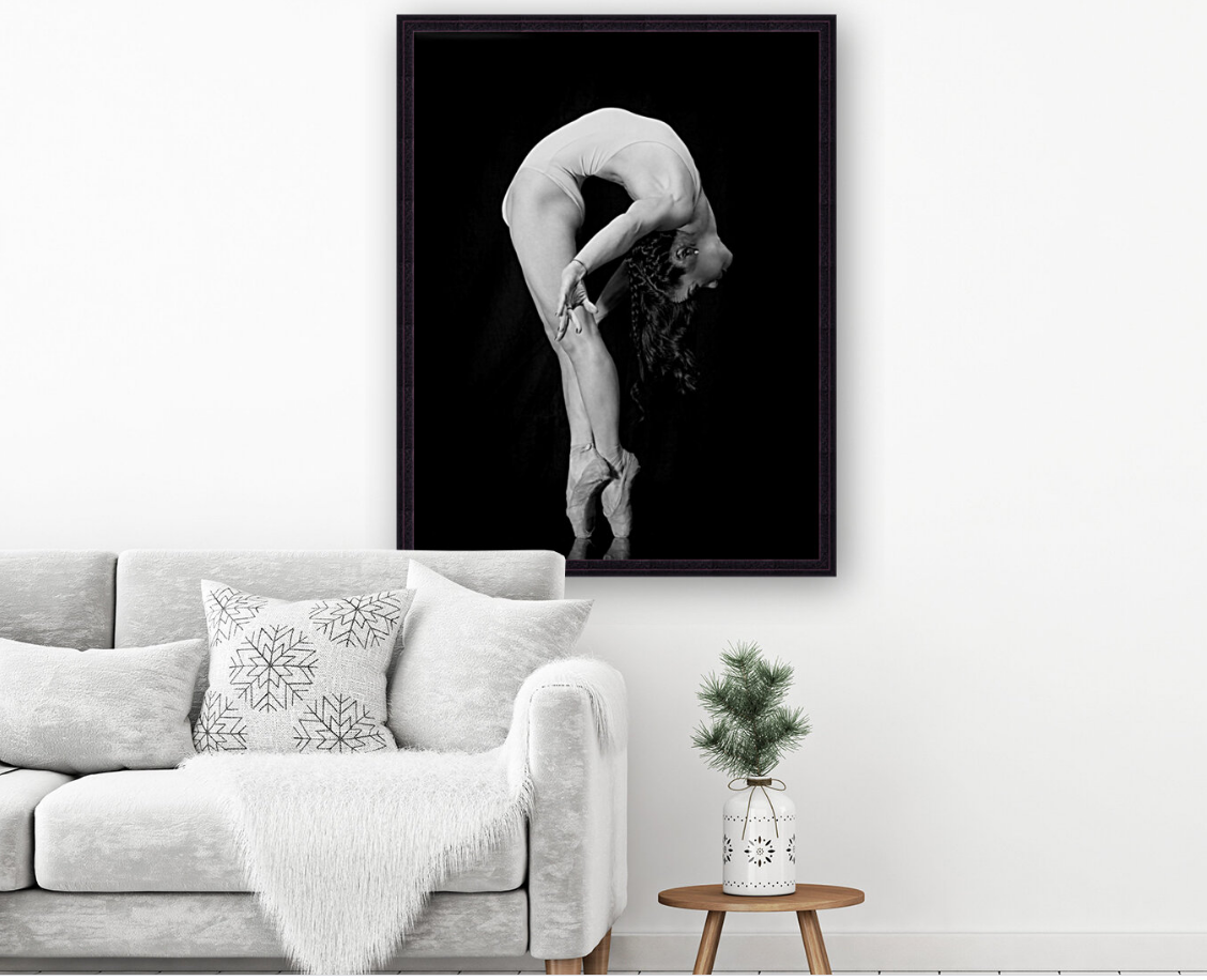 Fine Art Prints Male Ballet Dancer B&W Photography — Amy