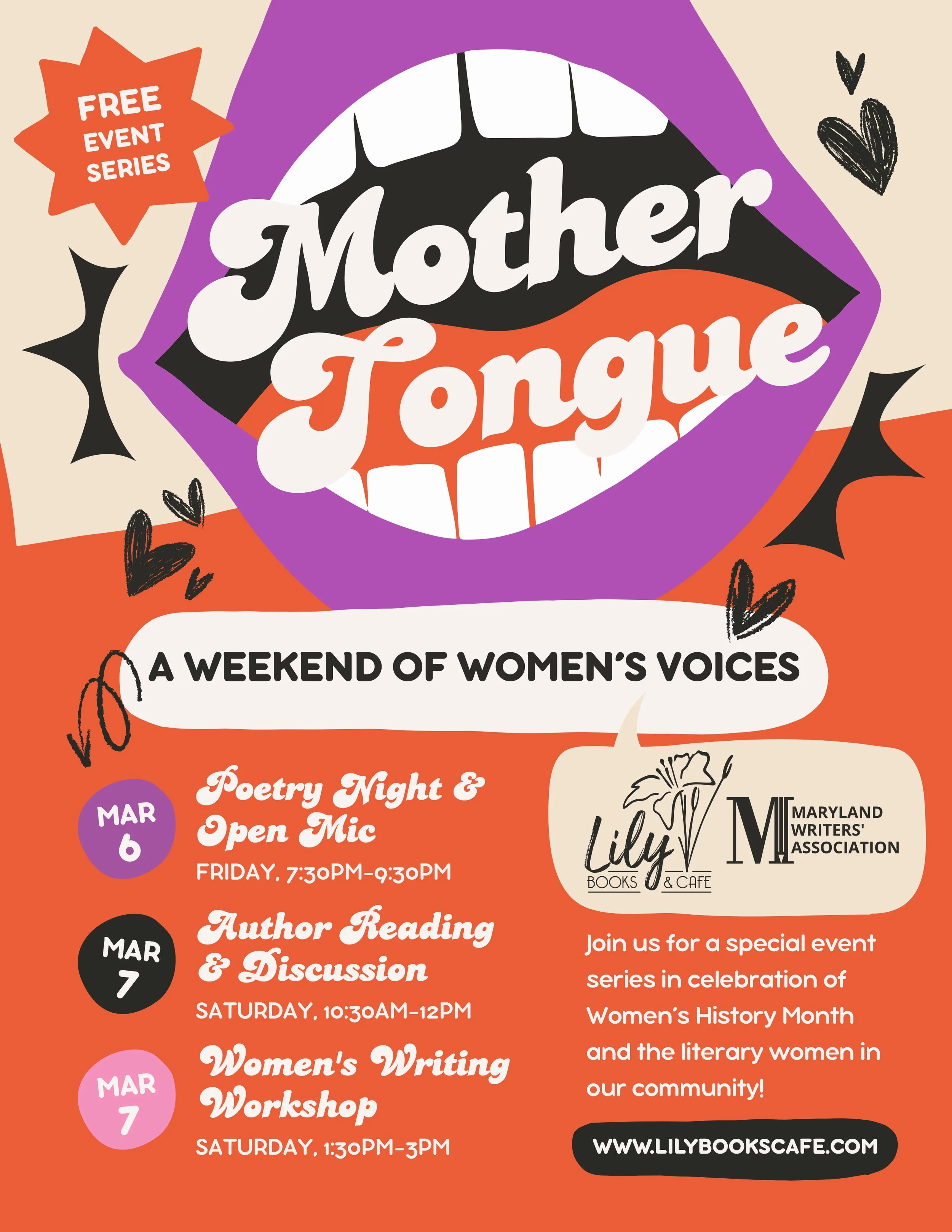Women's Poetry Night & Open Mic