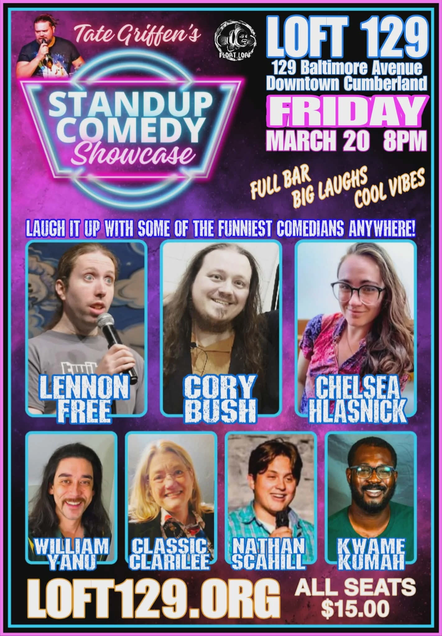 Tate Griffen's Comedy Showcase