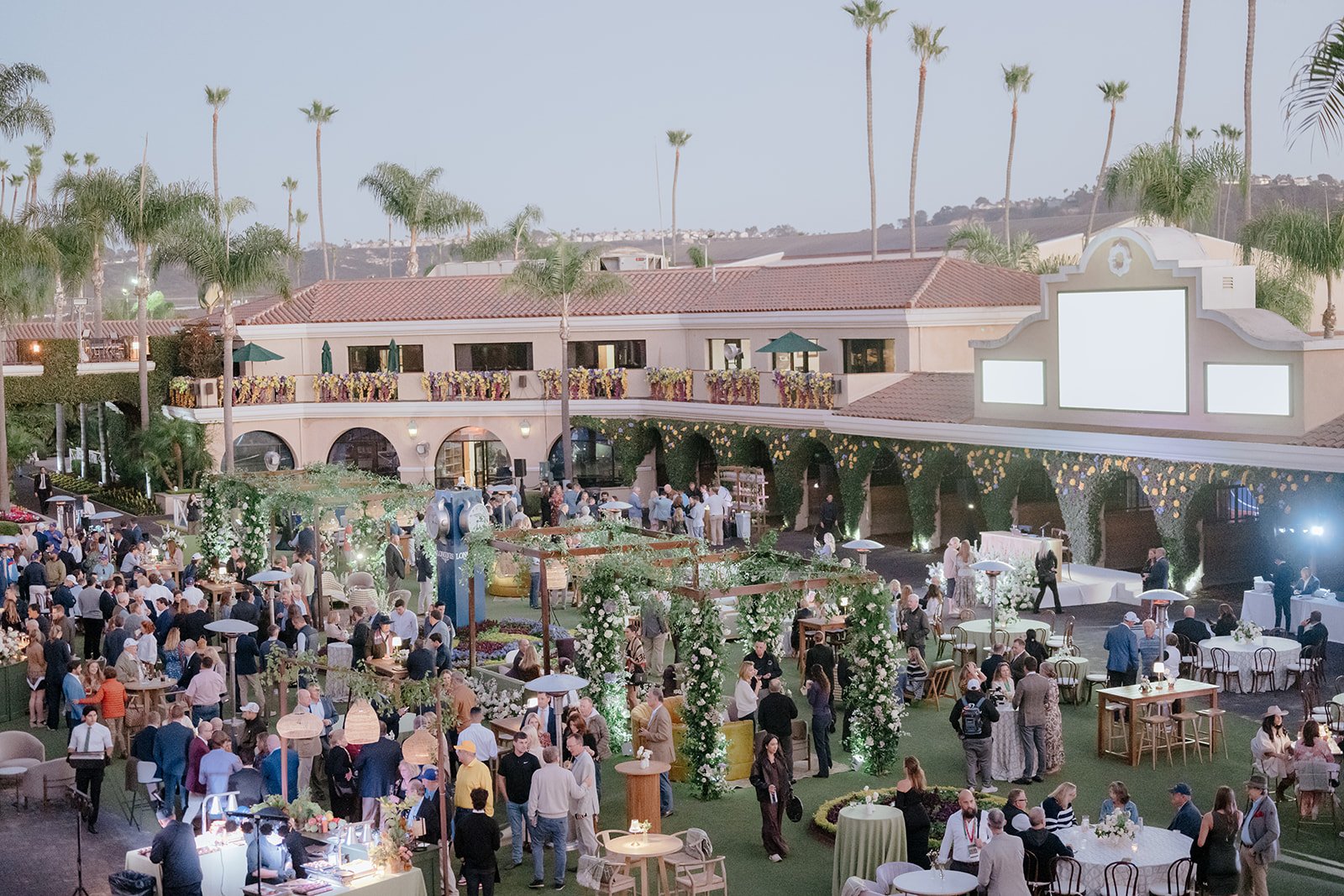 Live painting at the Keeneland Breeders’ Cup Championship Sale at Del Mar Racetrack in San Diego, California,
