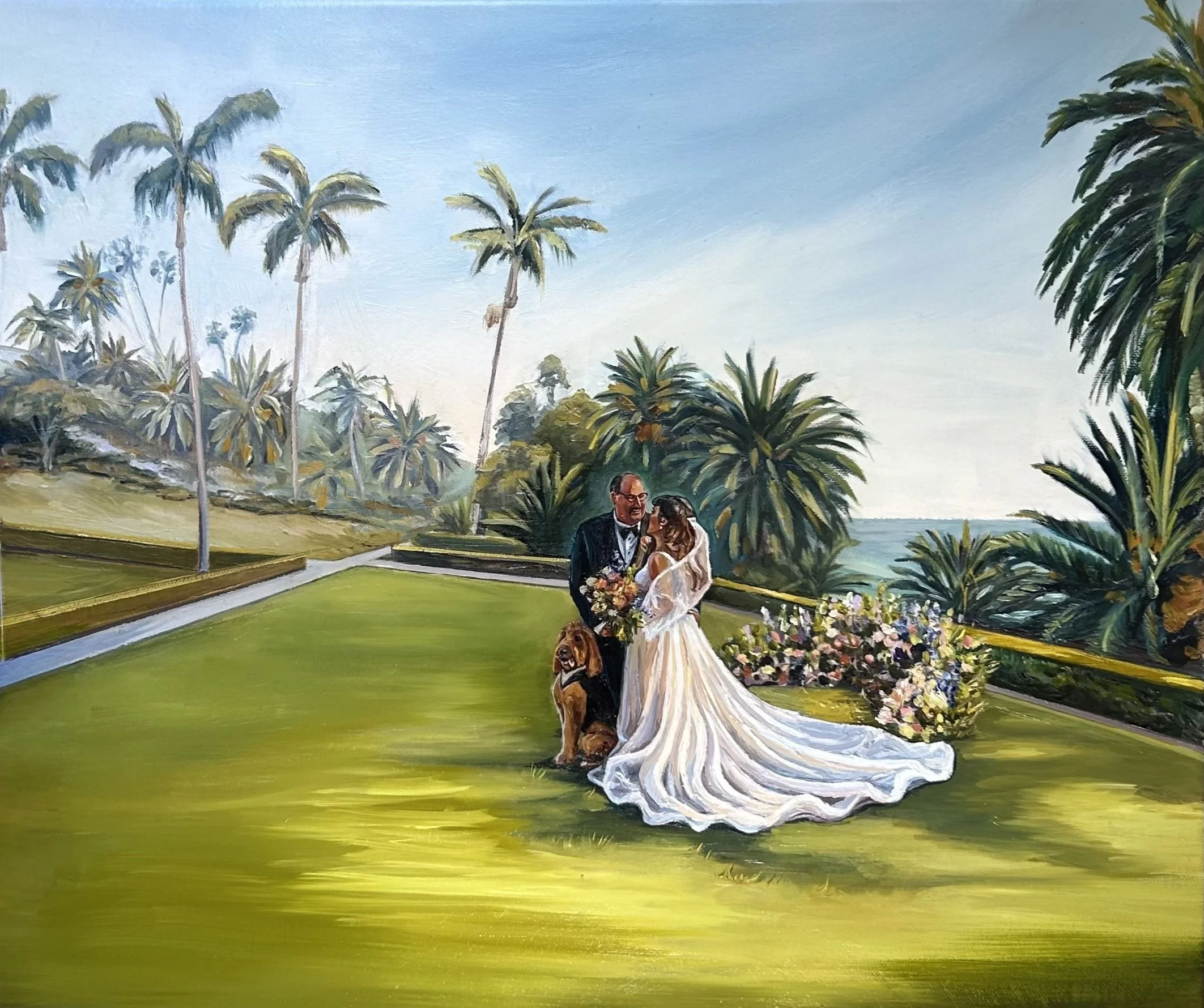 Bel-Air Bay Club Wedding, Pacific Palisades, California
