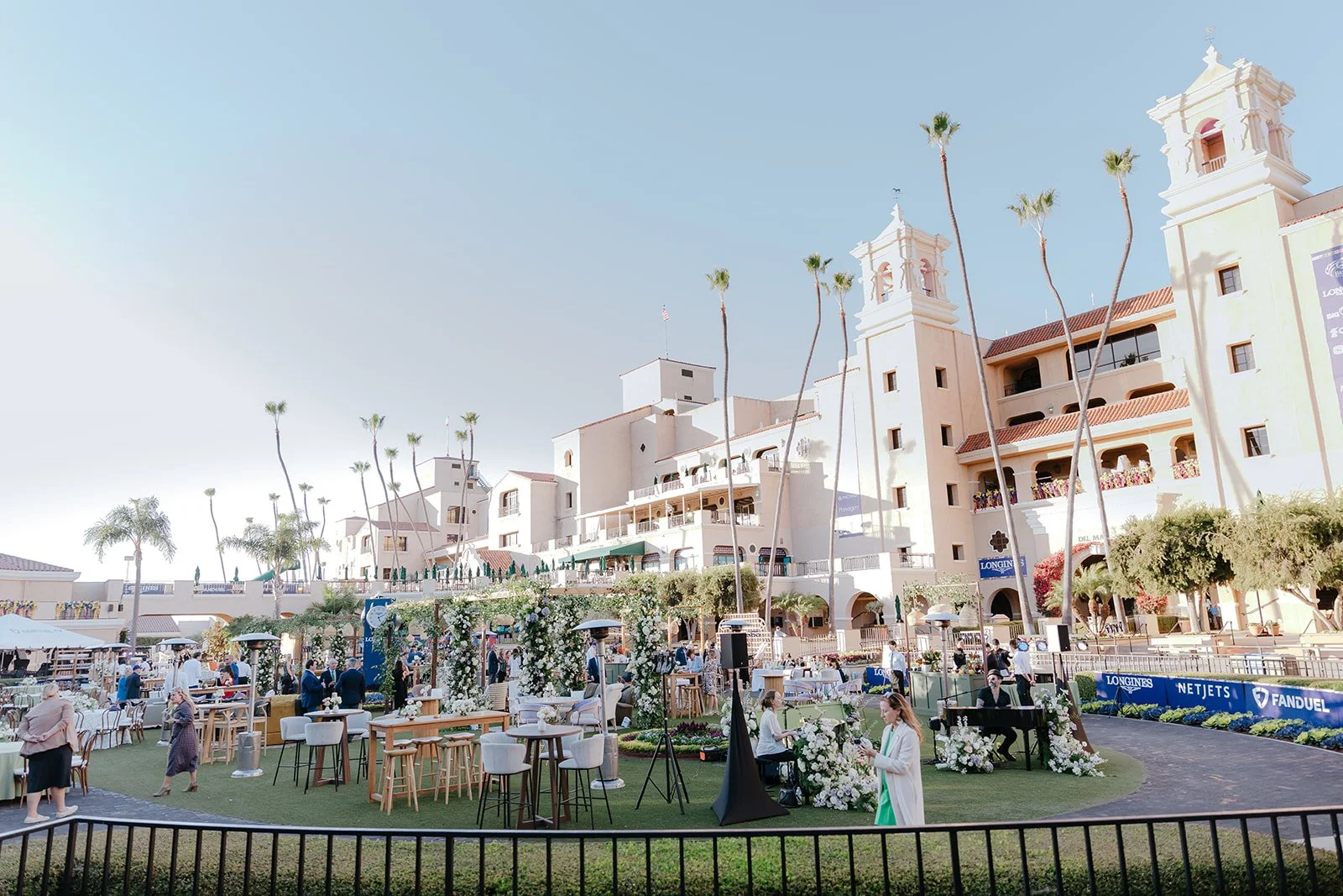 Live painting at the Keeneland Breeders’ Cup Championship Sale at Del Mar Racetrack in San Diego, California,