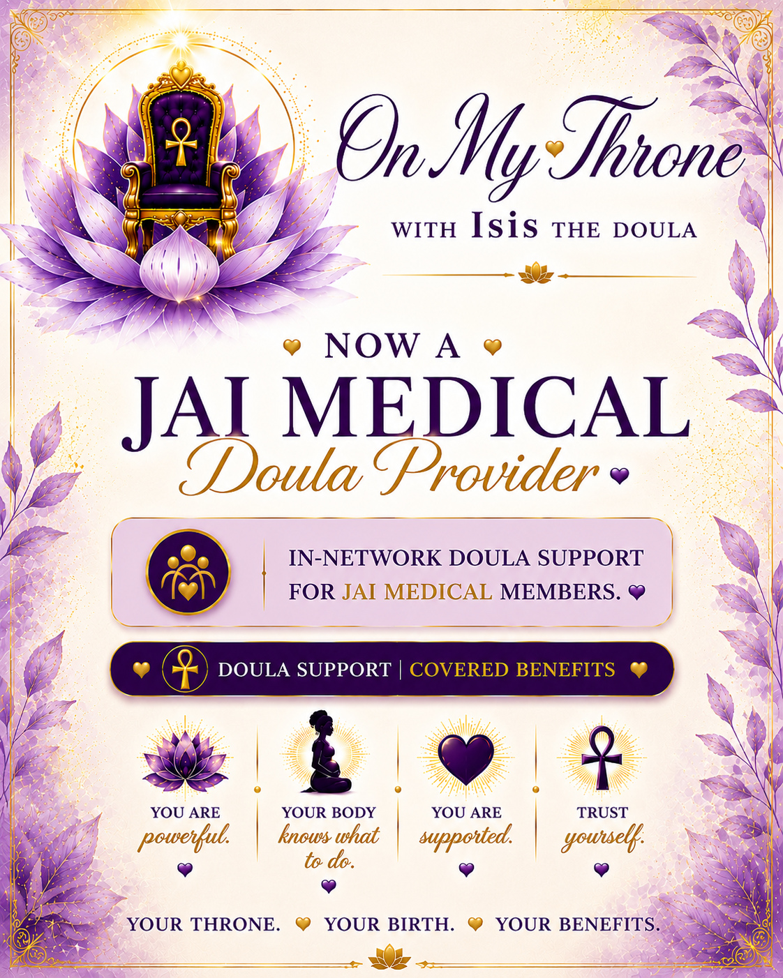 Maryland doula covered by insurance
