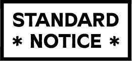 Standard Notice