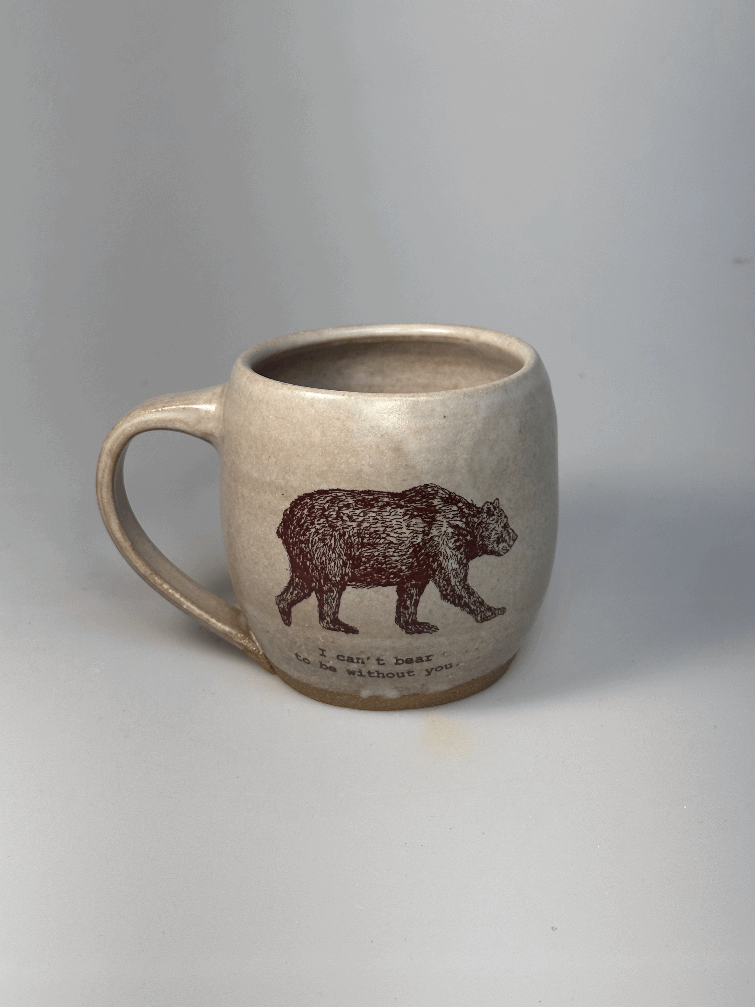 Can't Bear to be Without You mug