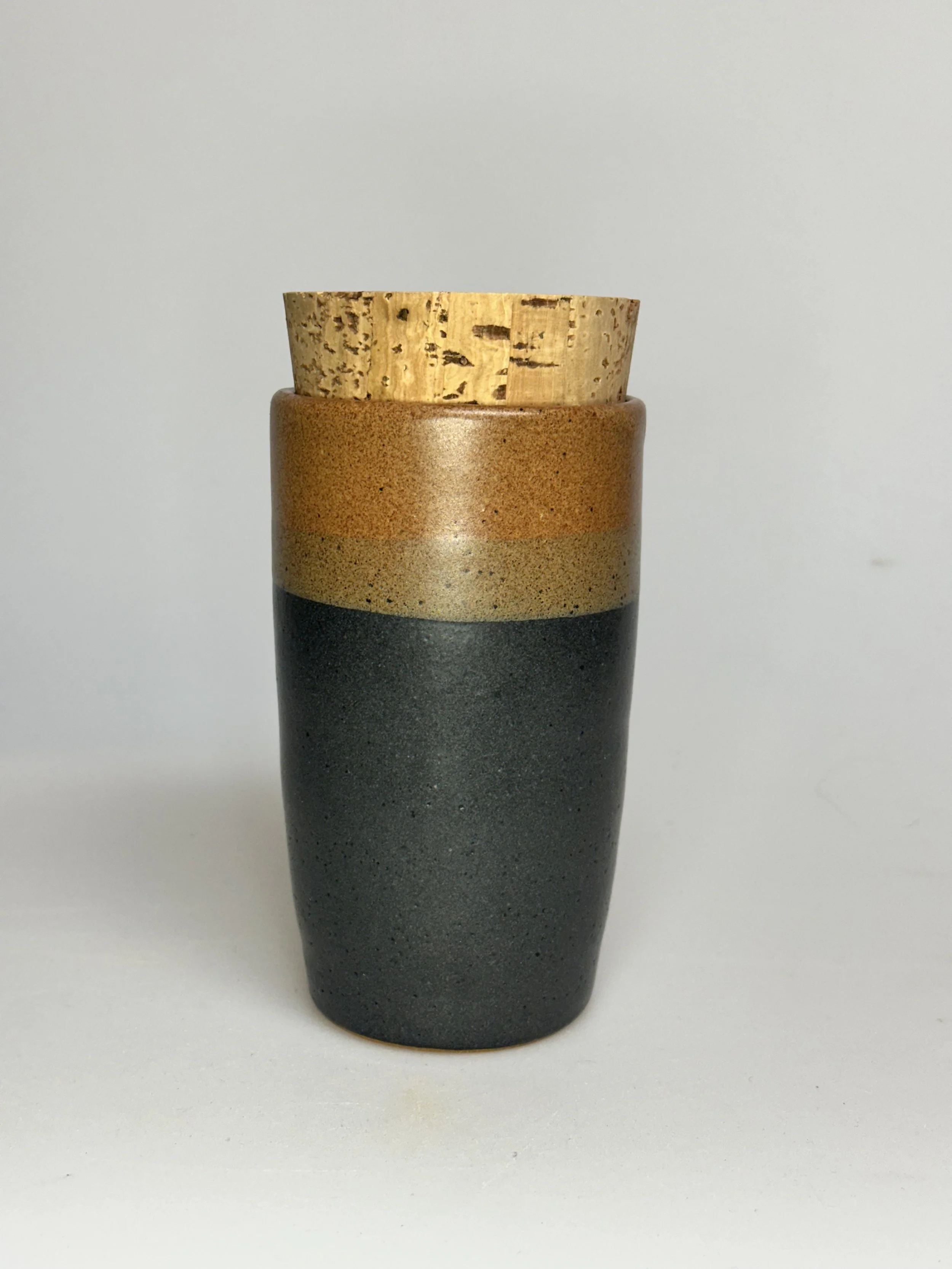 Midnight Leather Travel Mug