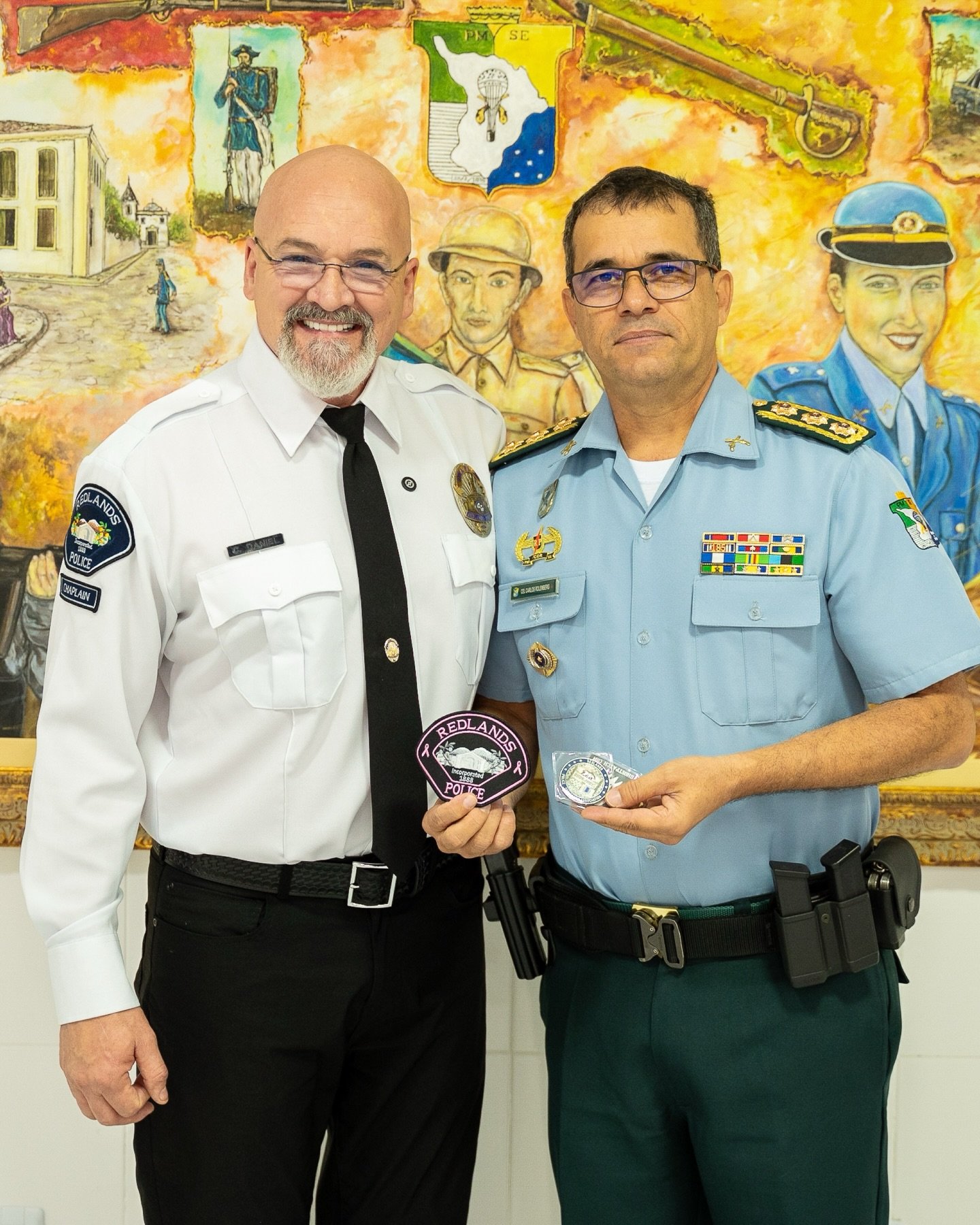 We started the White January meetings in Brazil directly from the General Command Headquarters in Aracaju. 🇧🇷 Speaking to leaders and first responders is about strengthening those who protect and serve our community every day. When they are empower