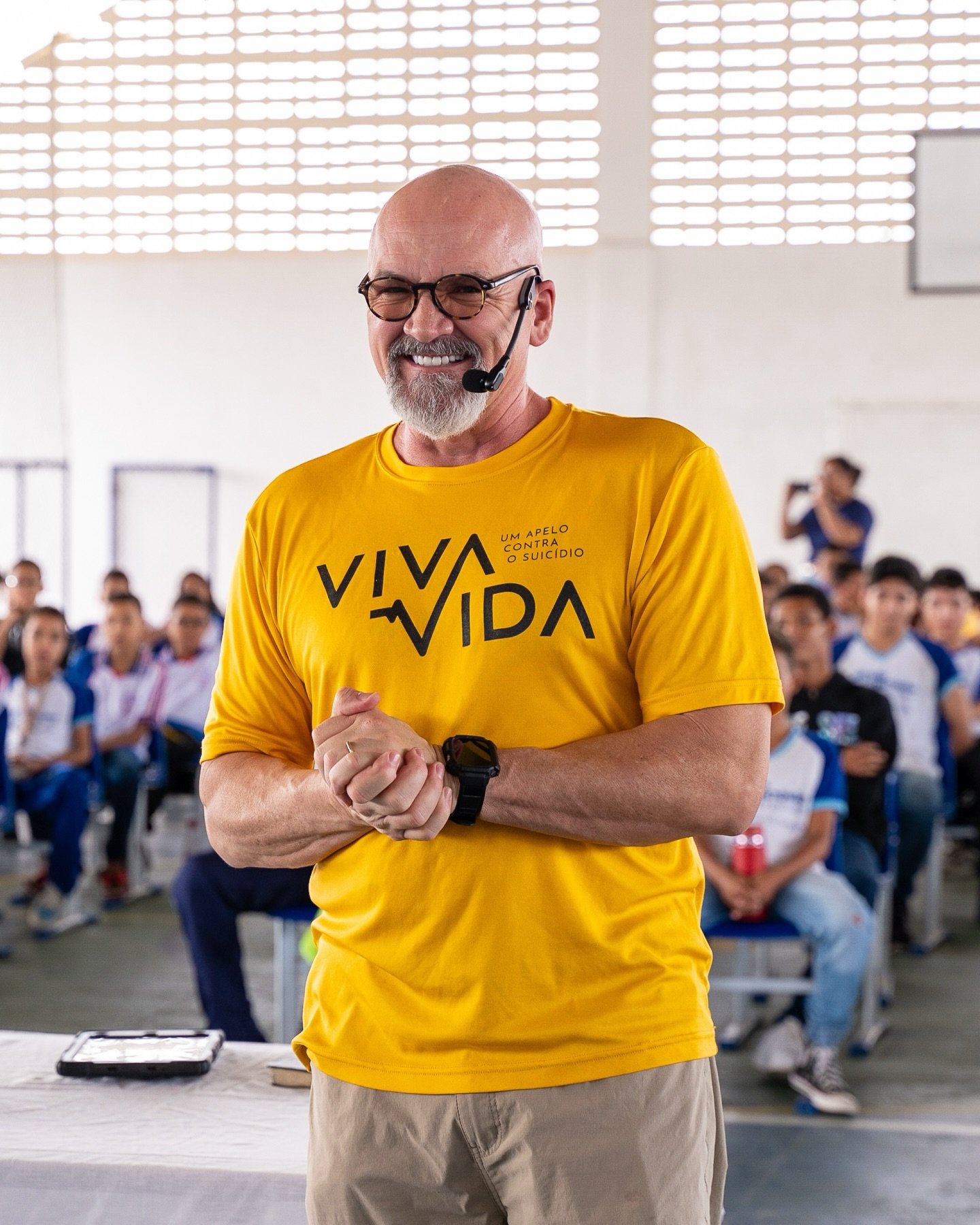 VivaVida reached two schools in S&atilde;o Crist&oacute;v&atilde;o, Sergipe, bringing a message of life to teenagers. 💛 In every word, a reminder that they have value, purpose, and a future full of hope. When life is spoken early, it transforms an e