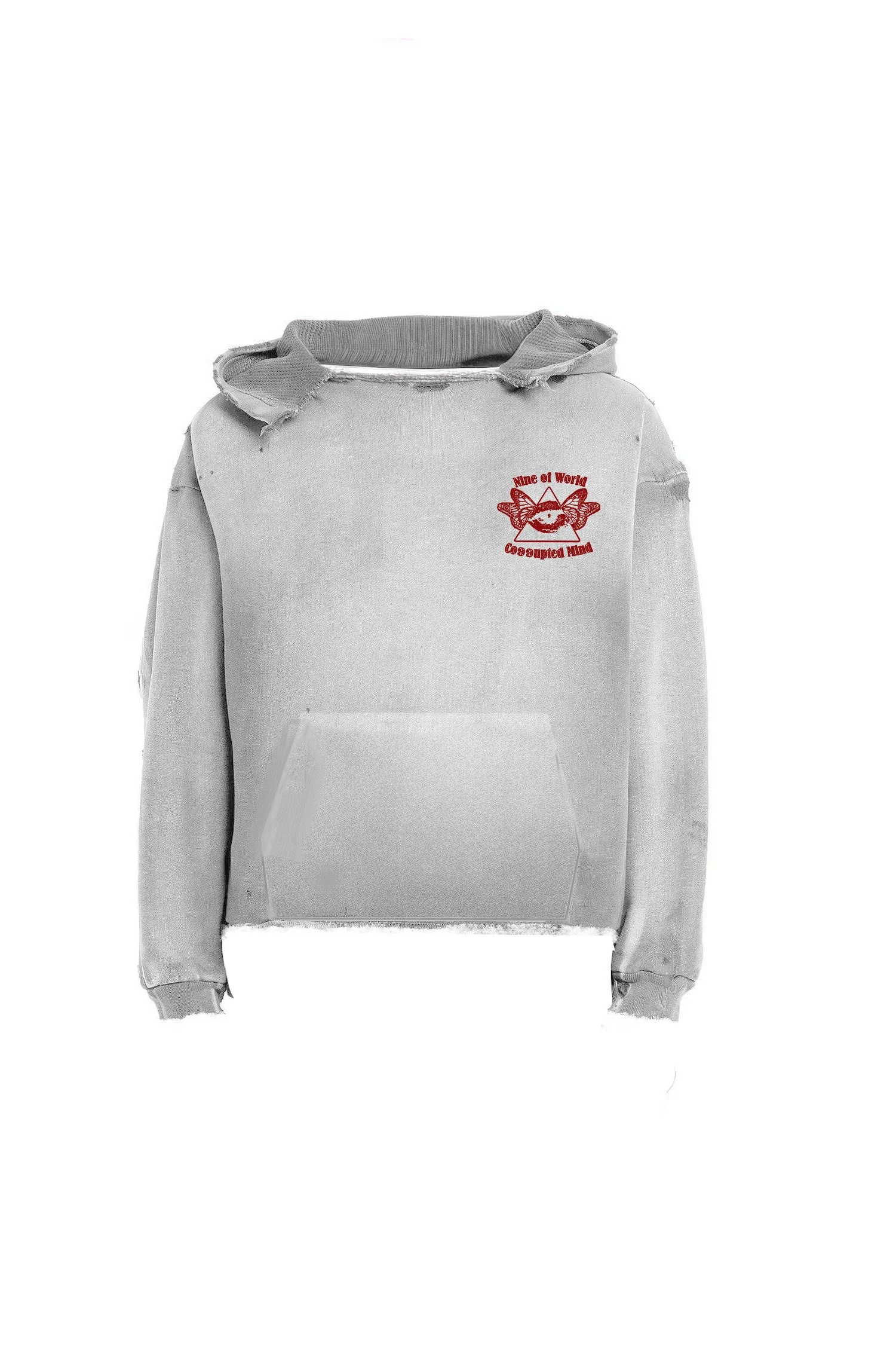 "001" Grey I.M. Hoodie