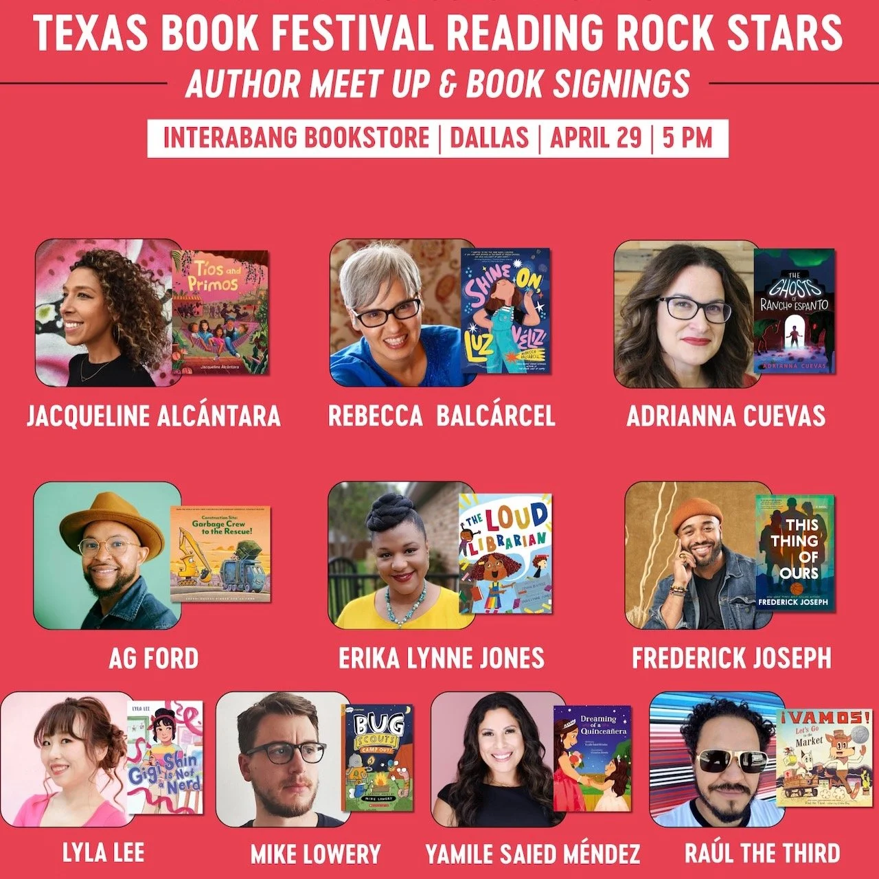Hey, Dallas folks! I'll be in town next week signing books at @interabangbooks ! Come say hello. Plus, tell me what restaurant or coffee shop I should try!
